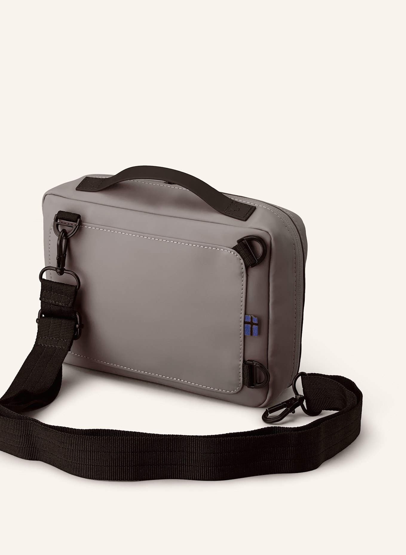 GASTON LUGA Torba na ramię DÄSH: SZAROBRĄZOWY