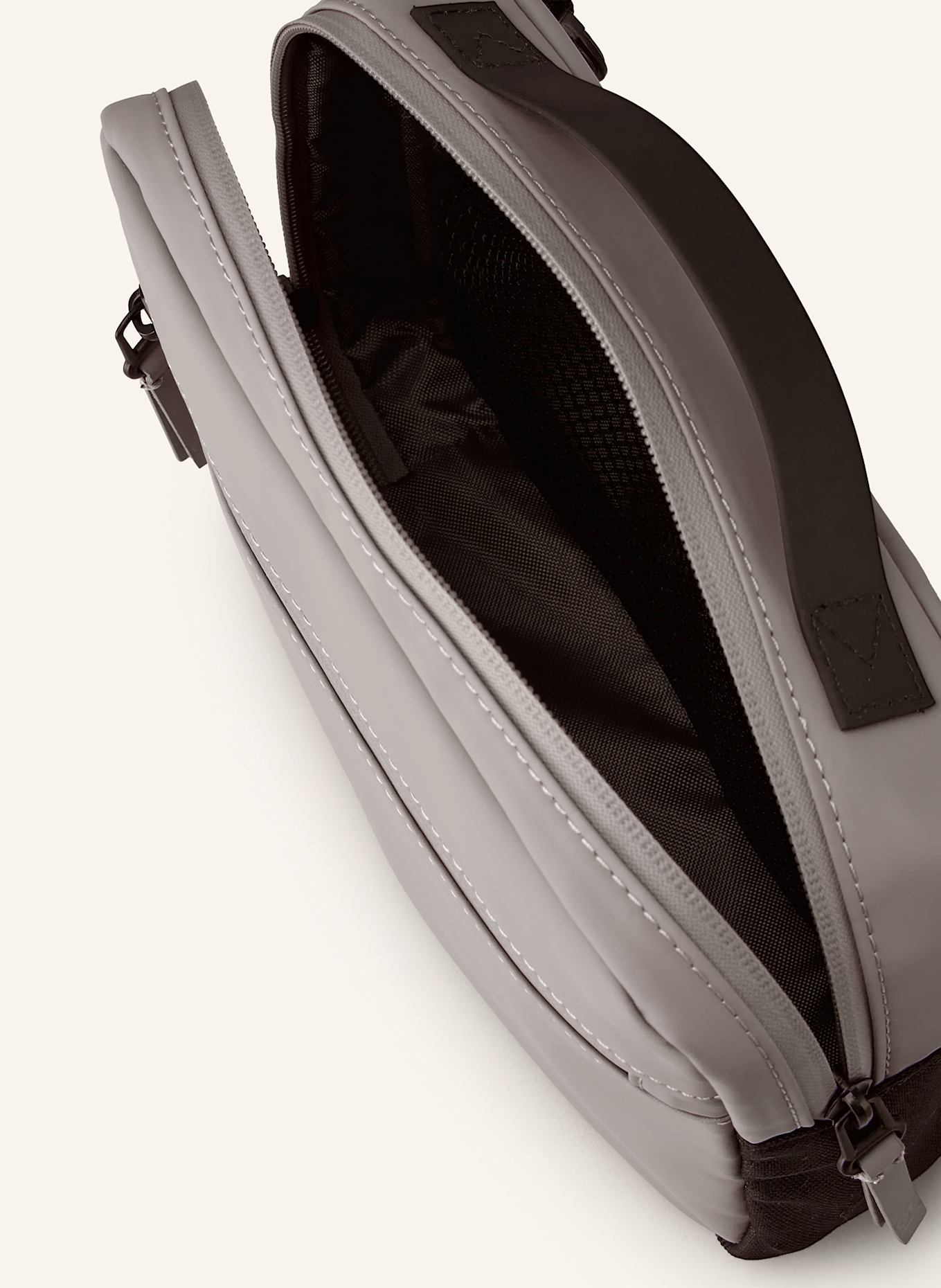 GASTON LUGA Torba na ramię DÄSH: SZAROBRĄZOWY