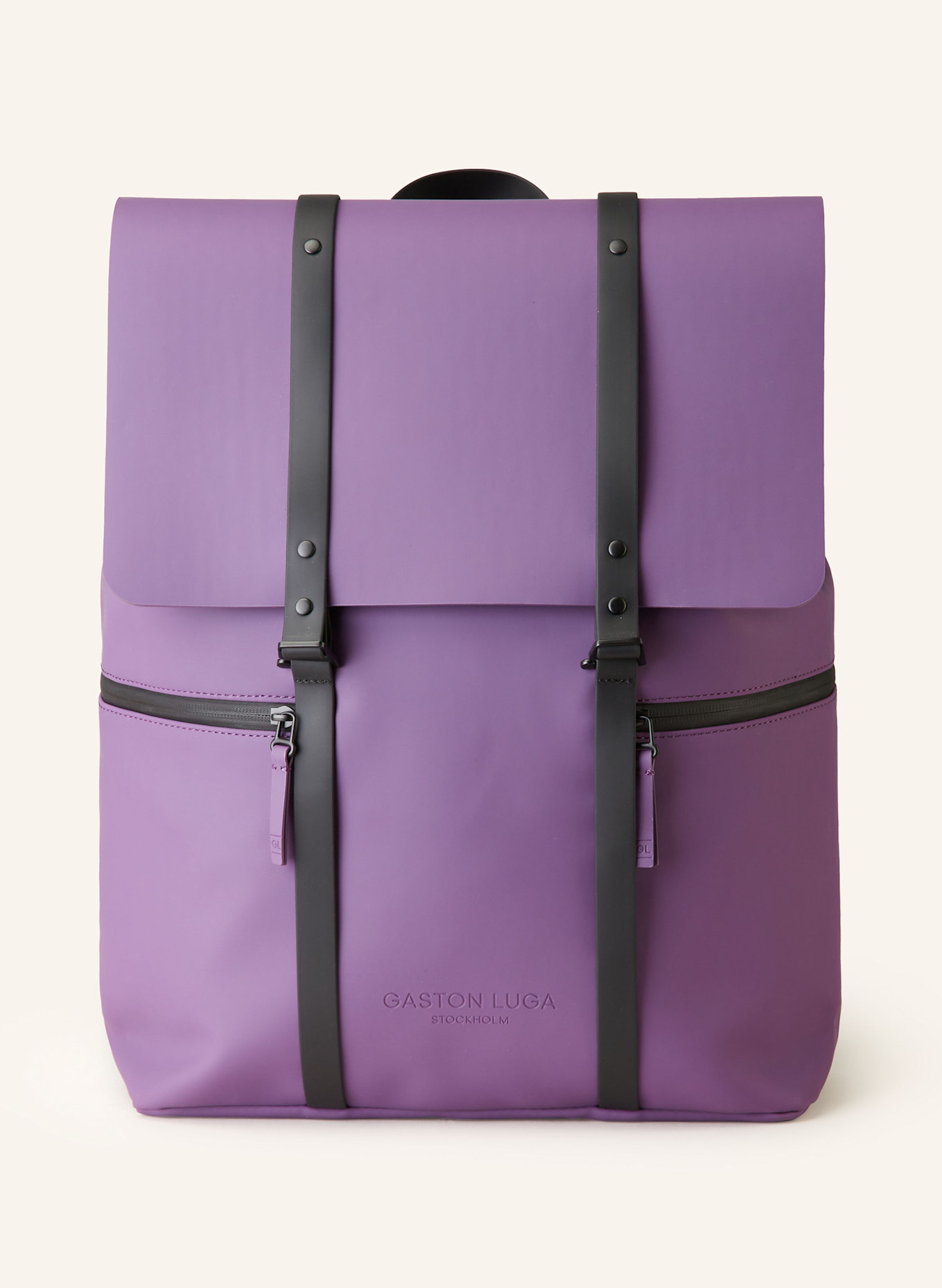 GASTON LUGA Rucksack SPLASH 2.0 mit Laptop Fach in lila