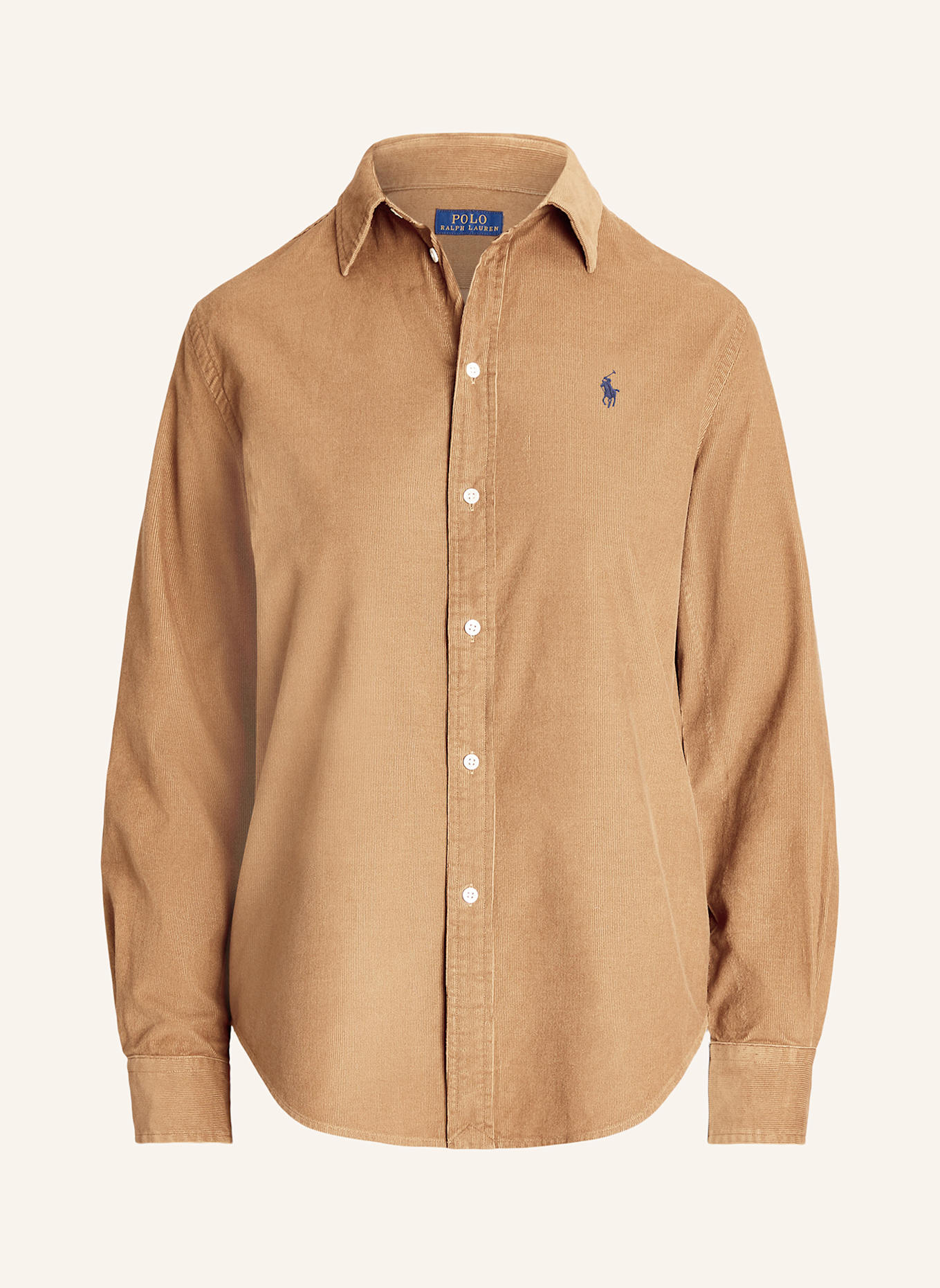 Tan polo ralph lauren shirt cheap