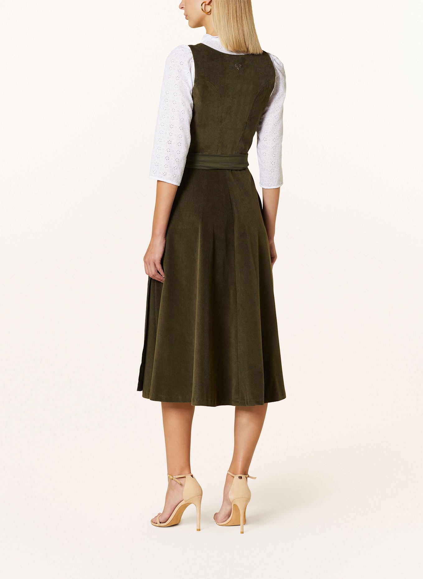 CocoVero Dirndl NELE, Color: OLIVE (Image 3)