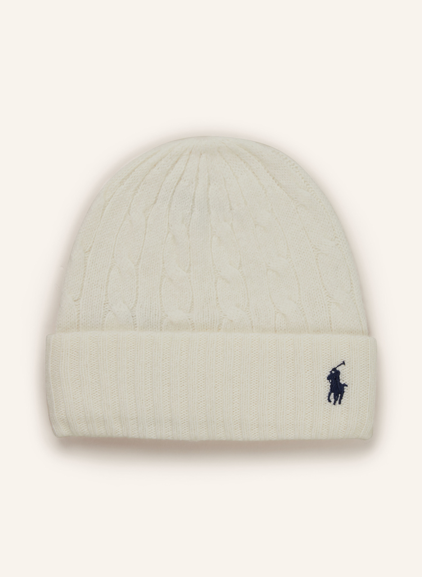 POLO RALPH LAUREN Beanie in cream
