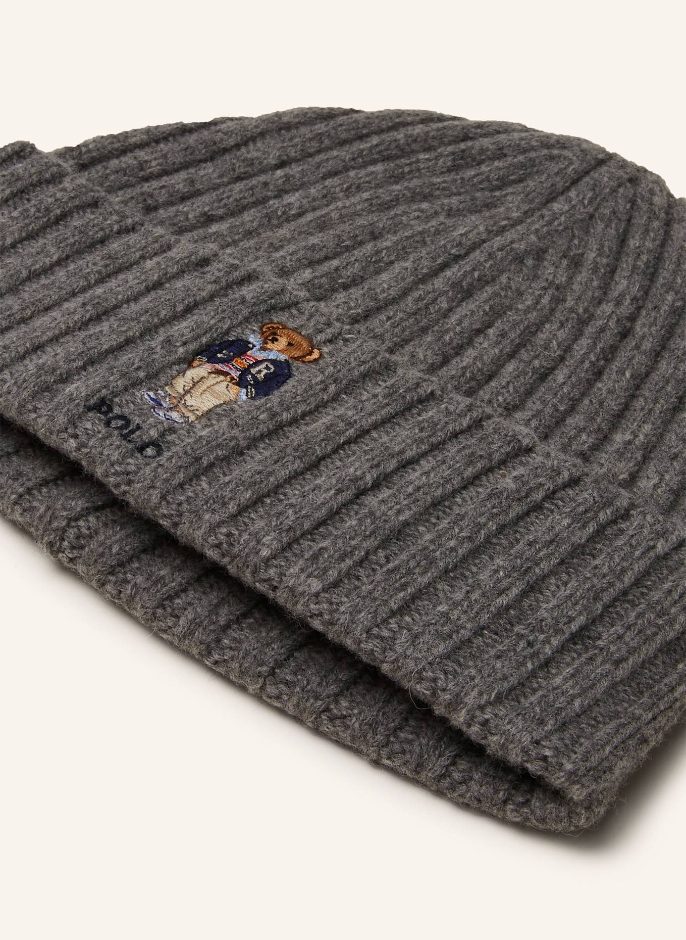Gray polo beanie 2025