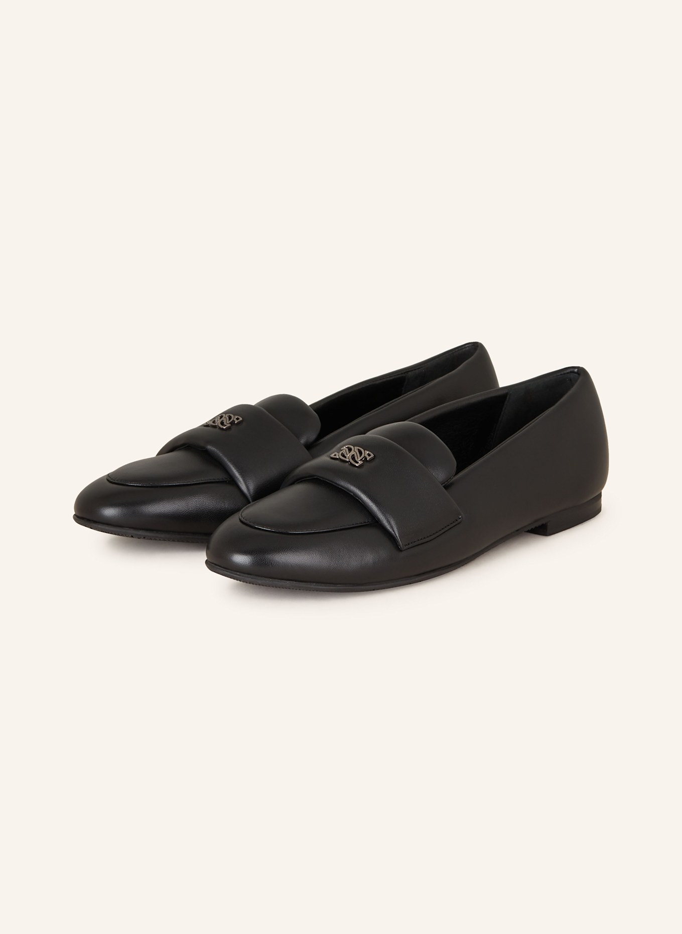 CASADEI Loafers: BLACK