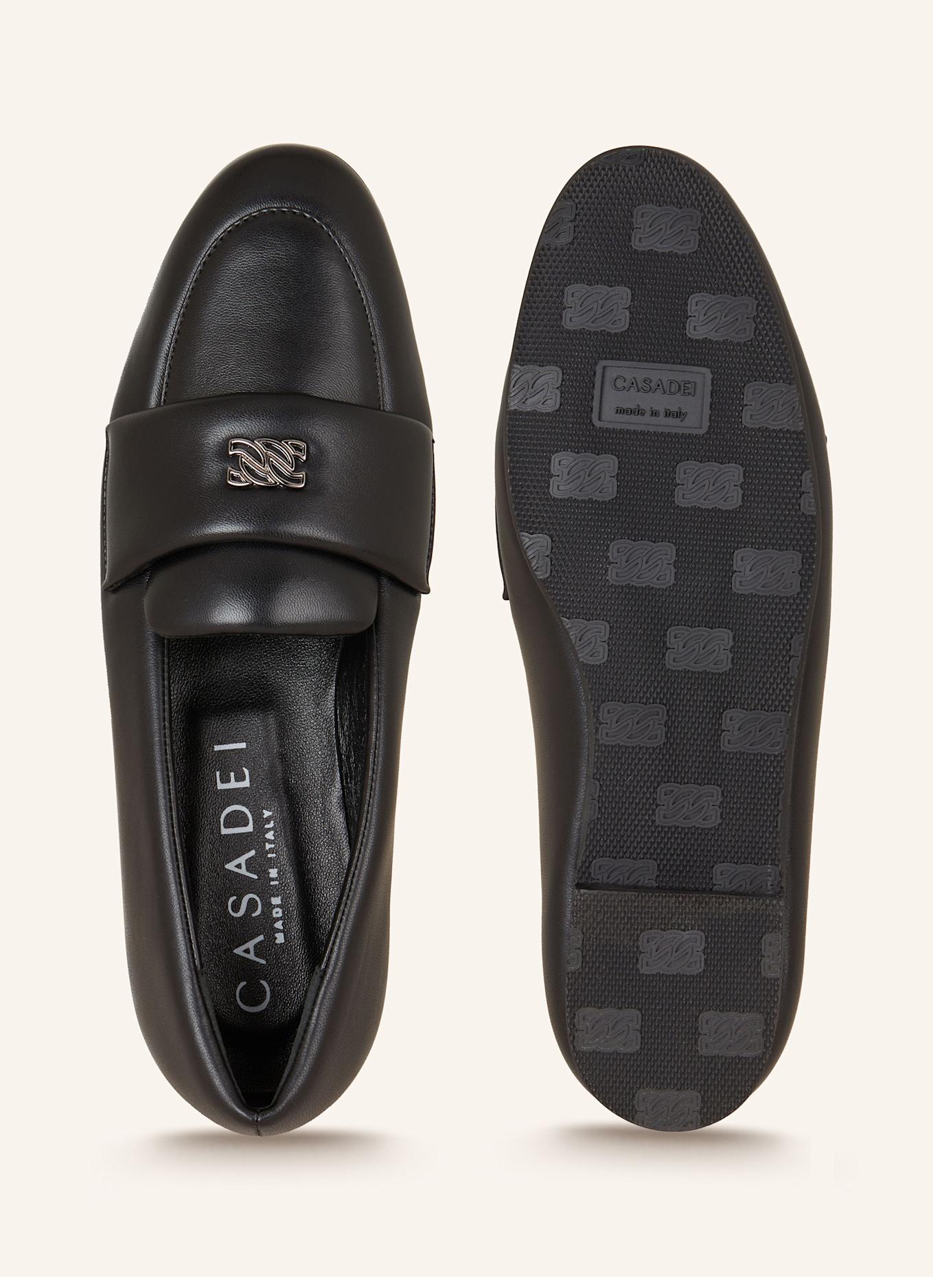 CASADEI Loafers: BLACK
