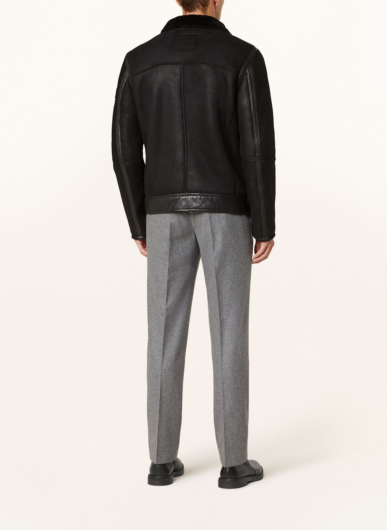 HILTL Spodnie PIACENZA regular fit, Kolor: SZARY (Obrazek 3)