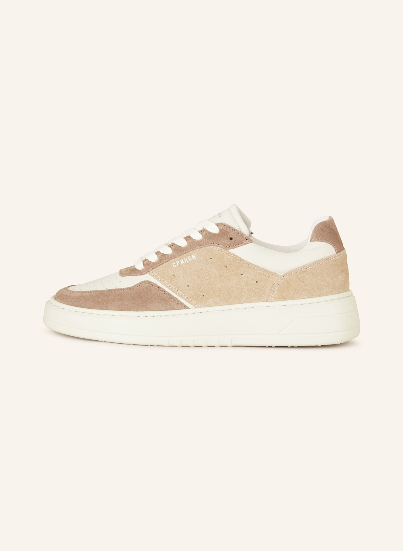 COPENHAGEN sneakers constituci CPH1M: CREAM/ BROWN/ LIGHT BROWN