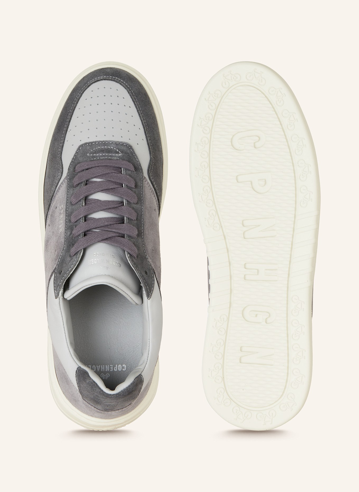 COPENHAGEN Sneaker CPH1M, Farbe: HELLGRAU/ GRAU (Bild 5)