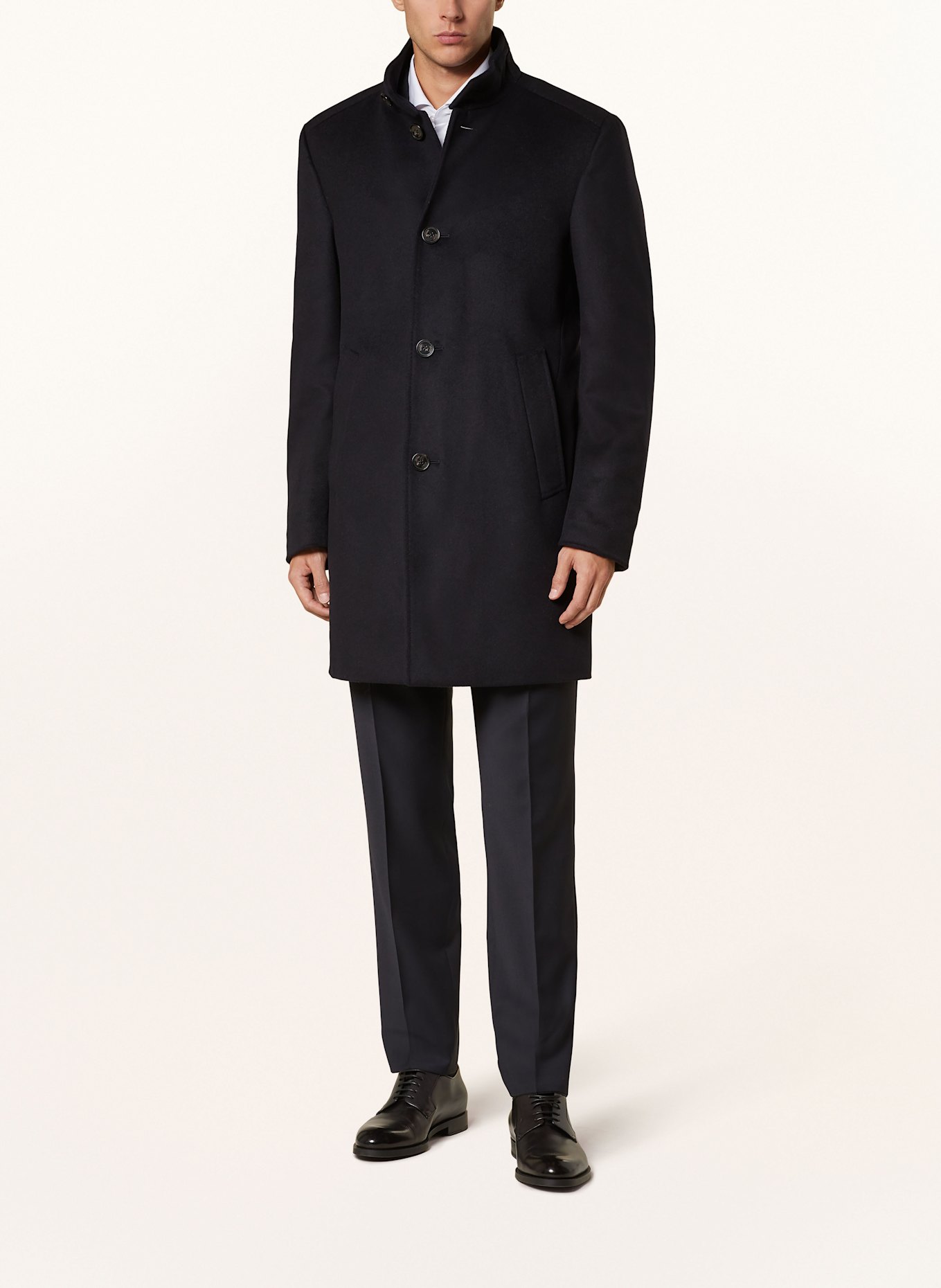 JOOP! Wollmantel MARON: DUNKELBLAU