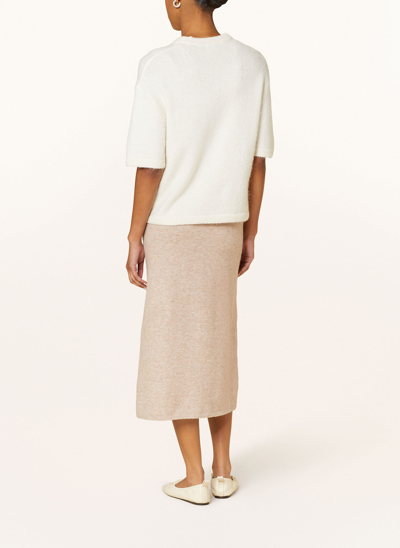 NEO NOIR Spódnica z dzianiny ASHANTI: CAMELOWY