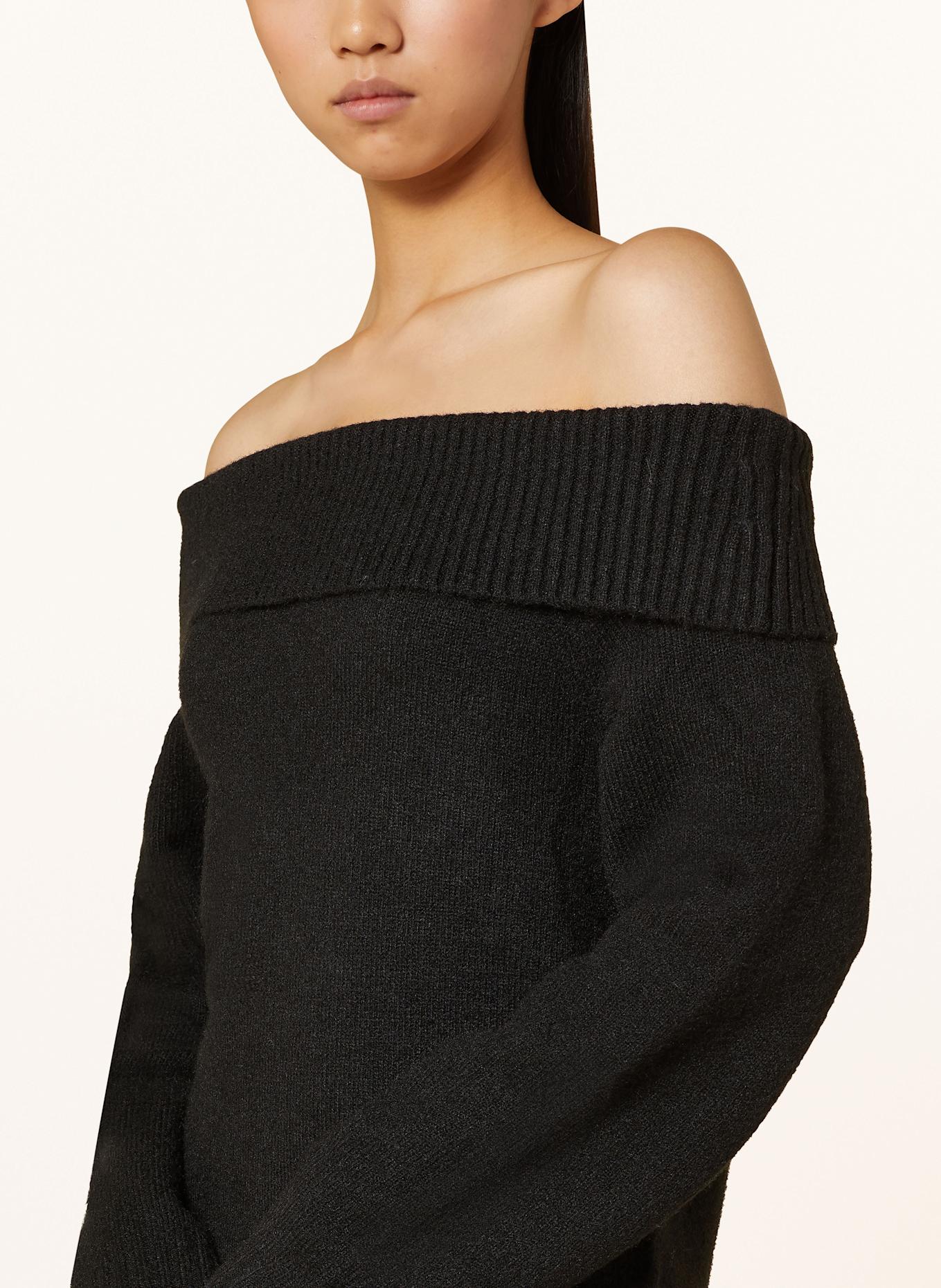 NEO NOIR Off Shoulder Pullover JANE