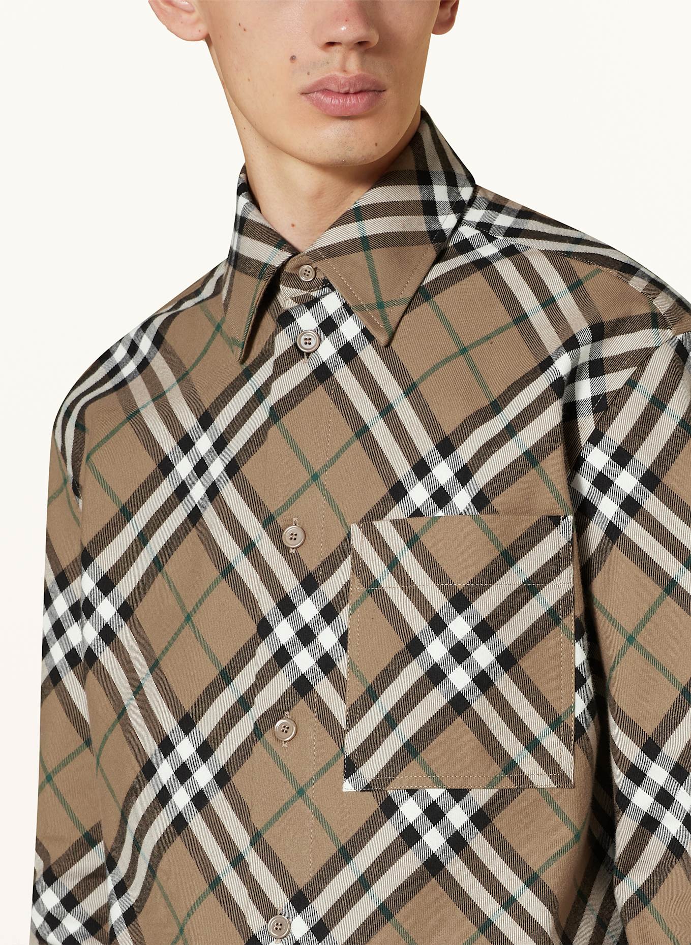 Burberry flannel shirt shop