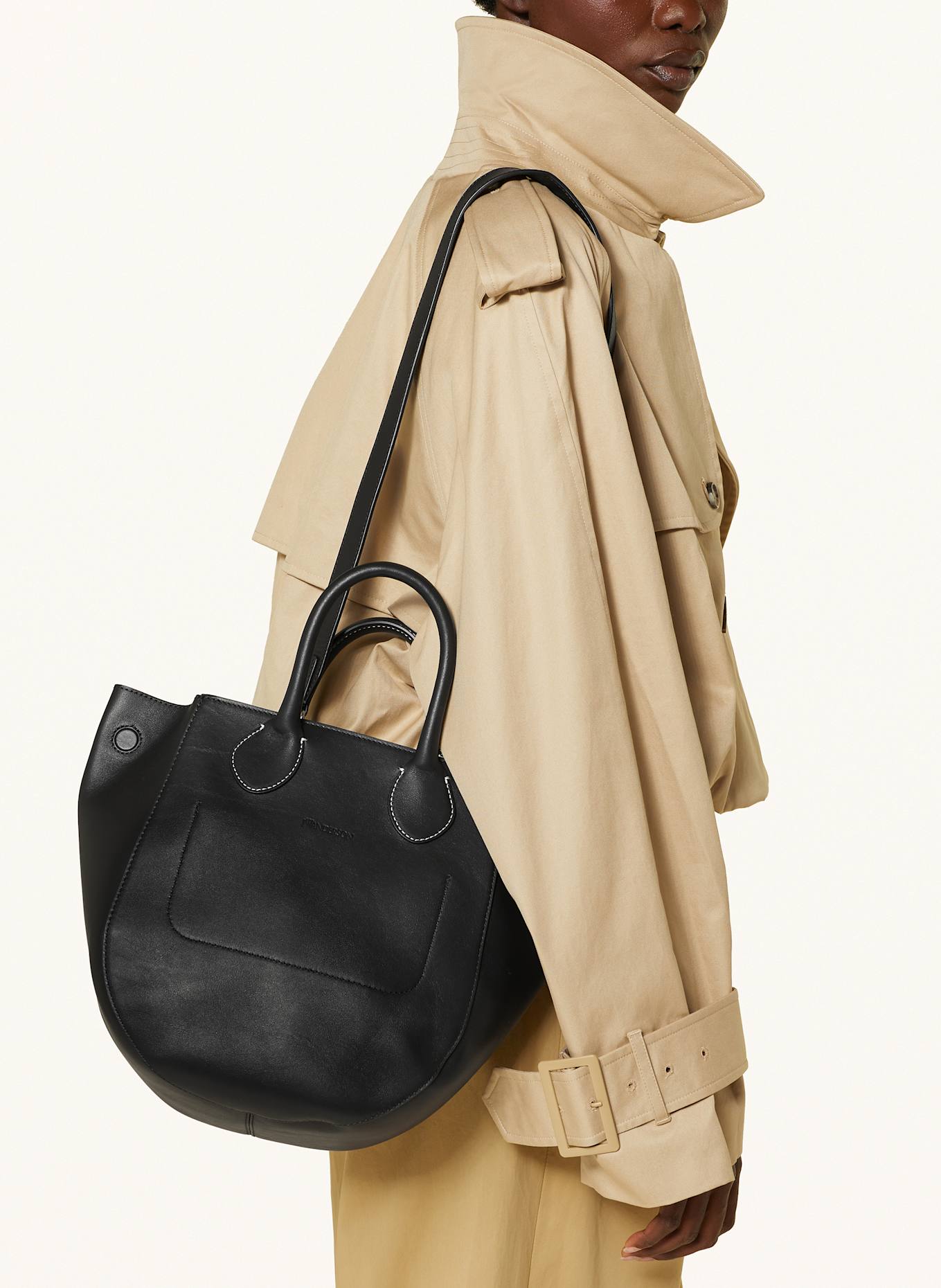 JW ANDERSON Shopper SMALL: SVART