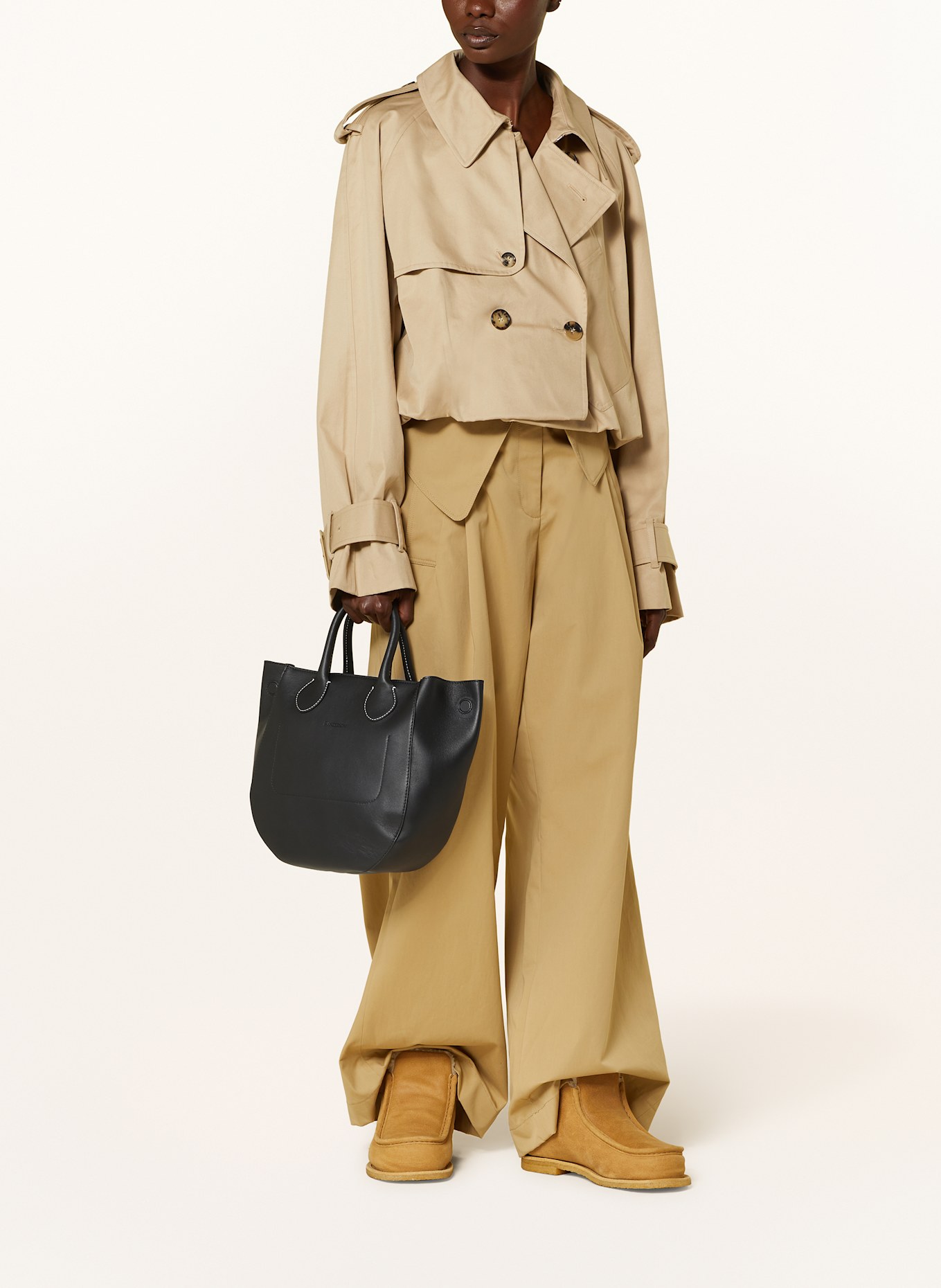 JW ANDERSON Shopper SMALL: SVART