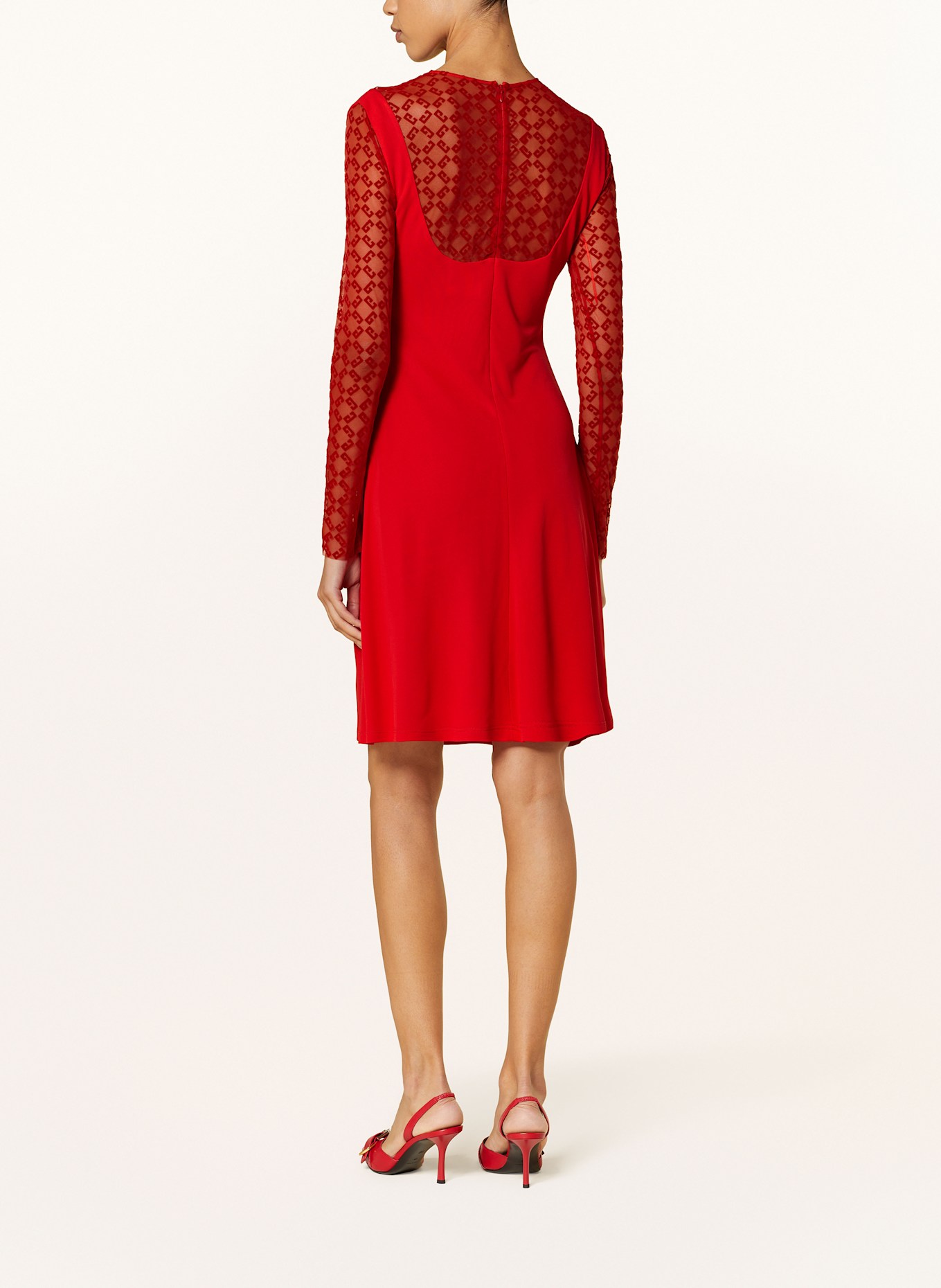 GIVENCHY Žerzejové šaty: ČERVENÁ