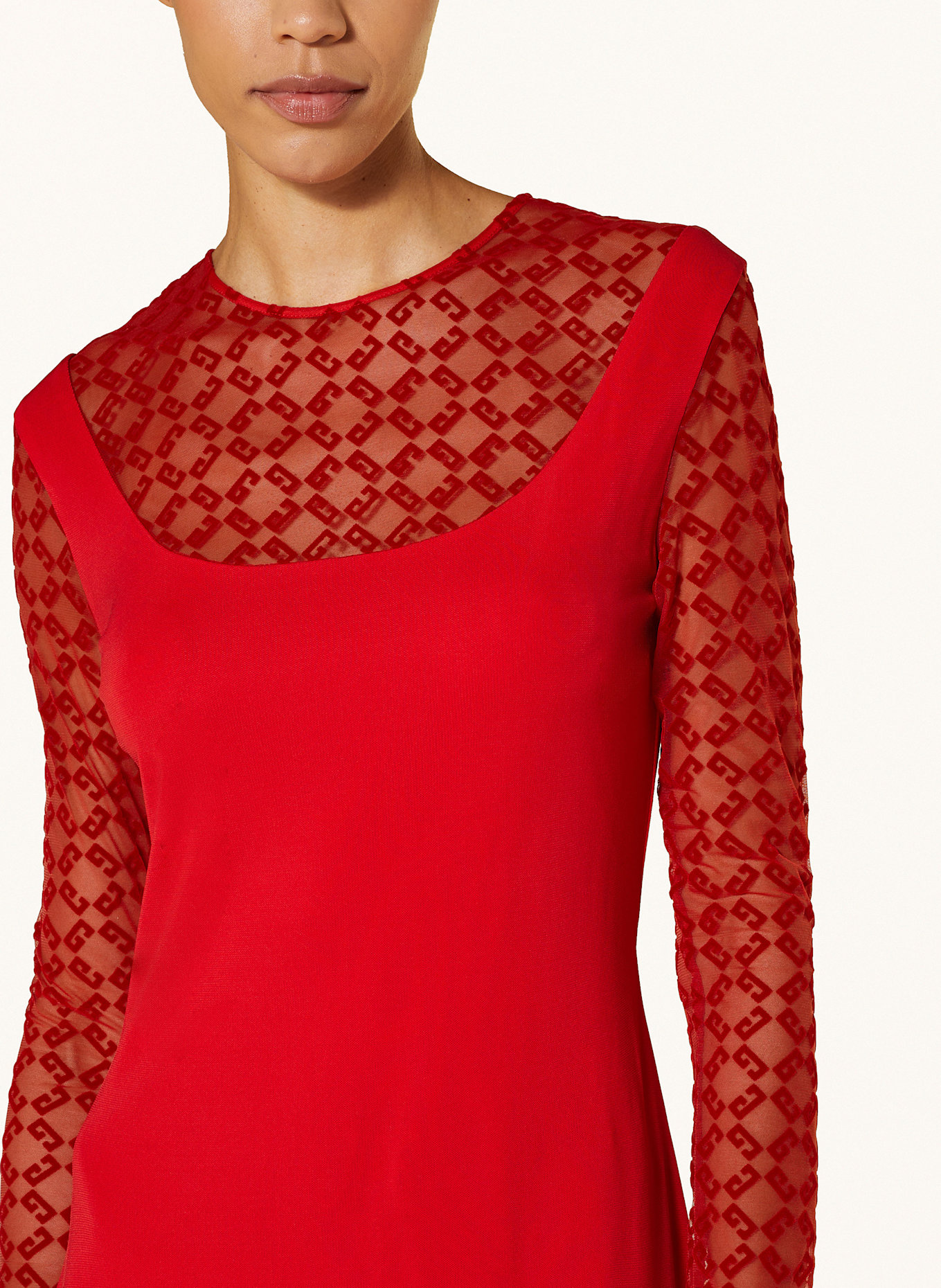 GIVENCHY Žerzejové šaty: ČERVENÁ