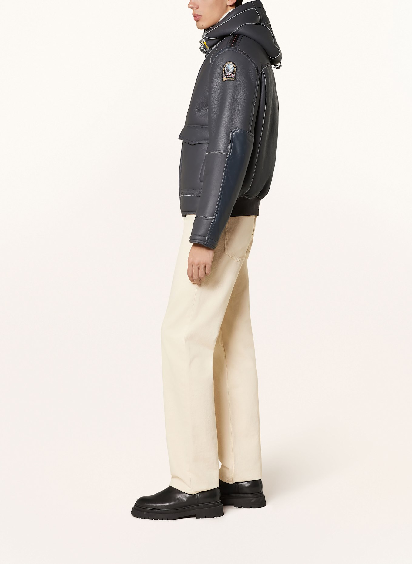 PARAJUMPERS ELTON leather jacket
