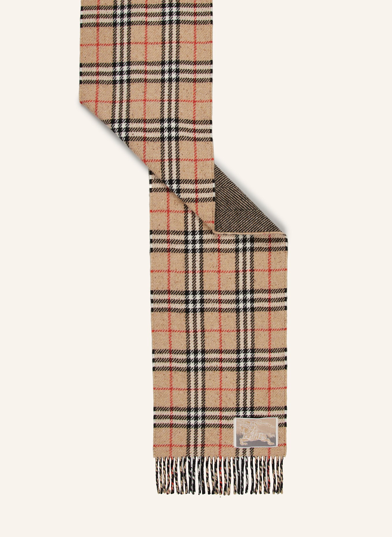 BURBERRY Scarf with cashmere
