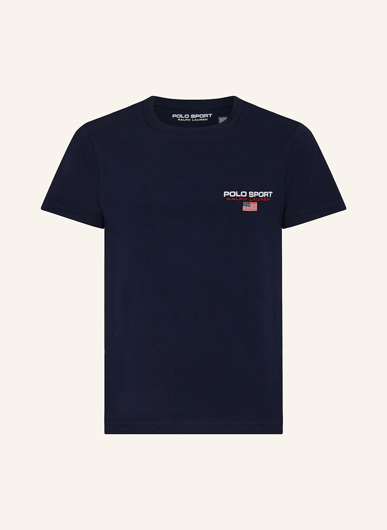 POLO RALPH LAUREN T-Shirt: DUNKELBLAU / WEISS