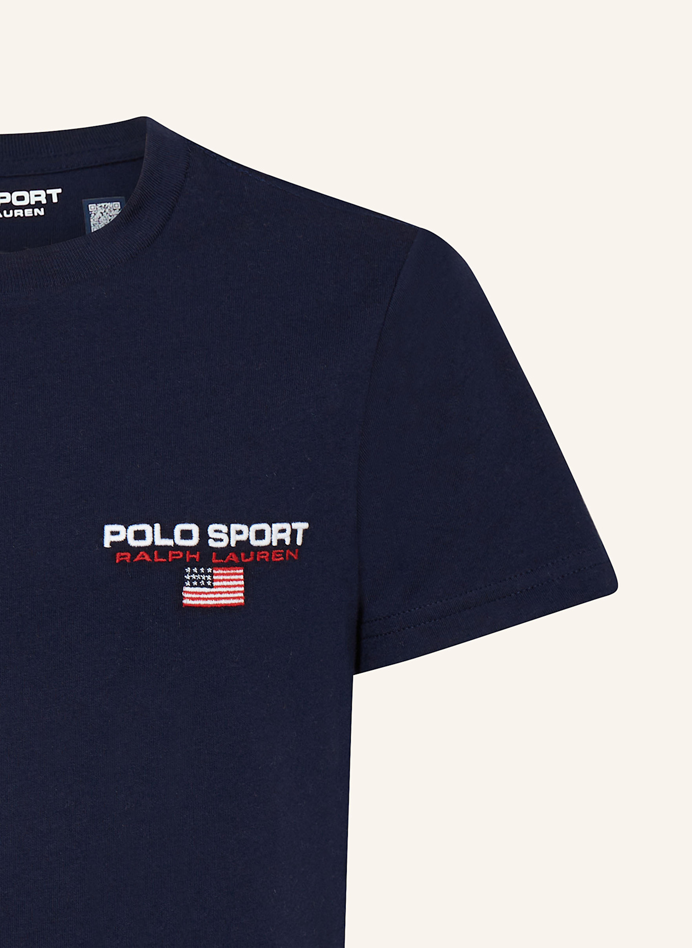 POLO RALPH LAUREN T-Shirt: DUNKELBLAU / WEISS