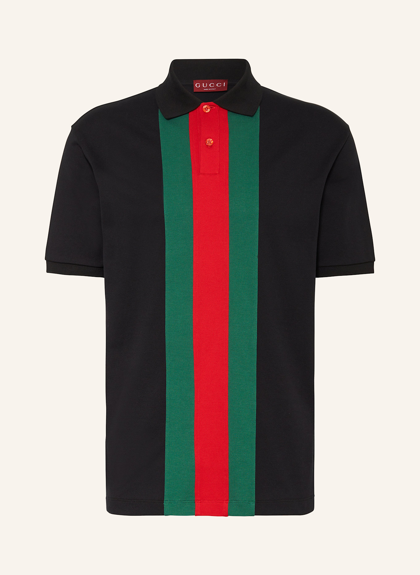 GUCCI Pique polo shirt
