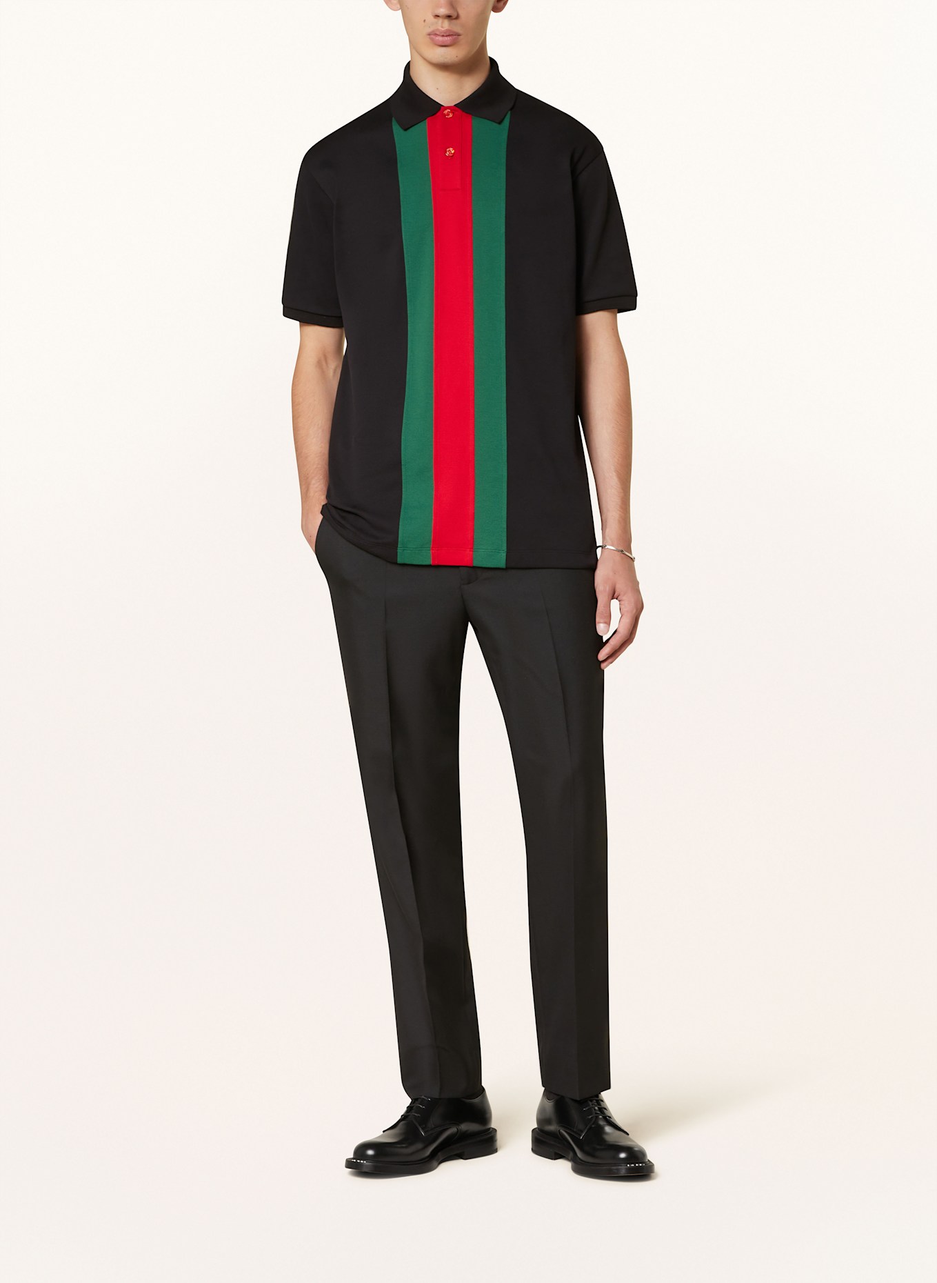 GUCCI Pique polo shirt