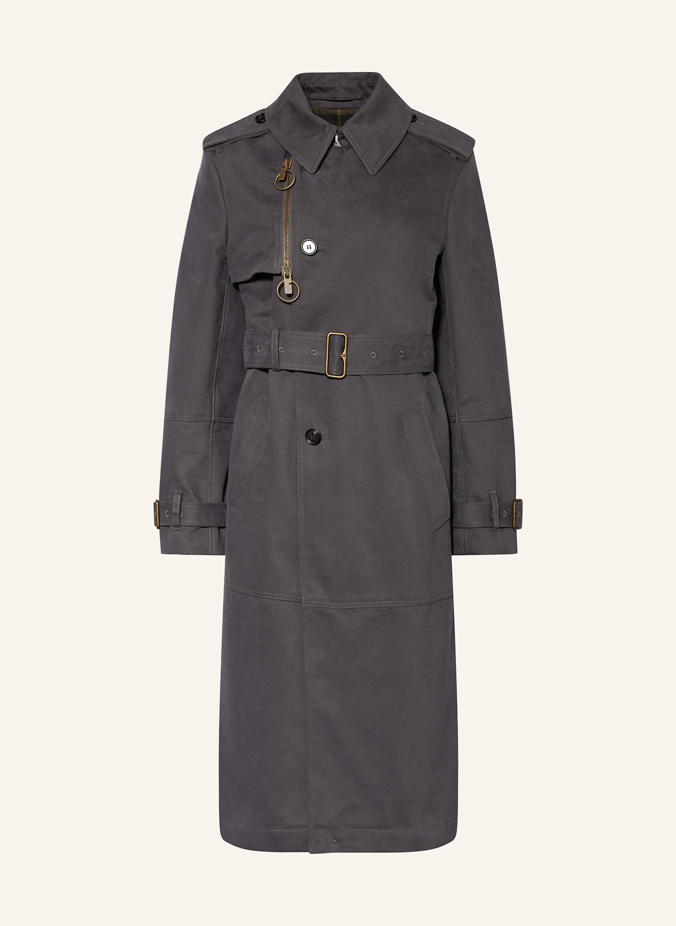 BURBERRY Trenchcoat: GRAU