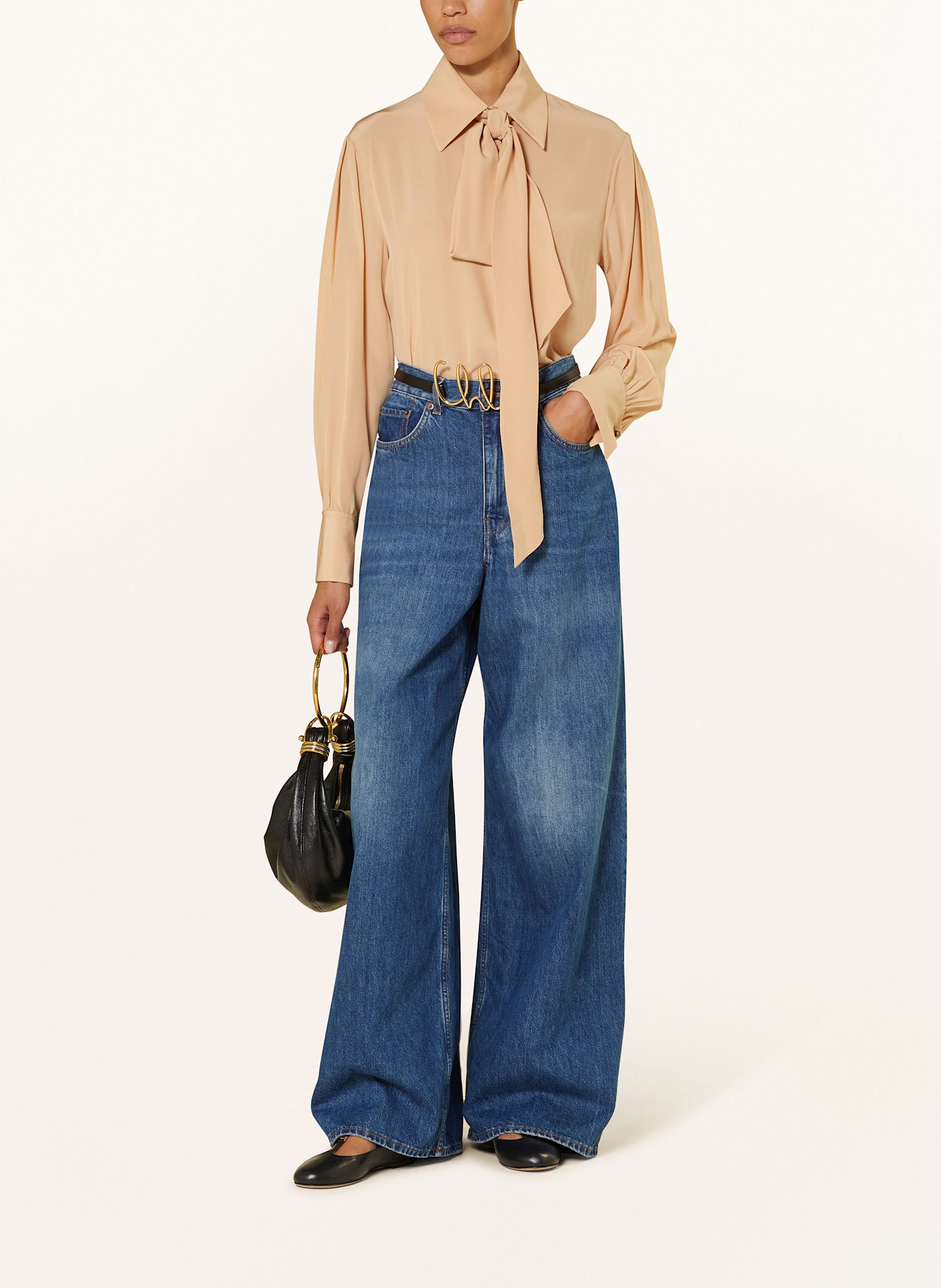 Chloe - Chloé ribbon blouse. Project Cece | Chloe Silk Blouse