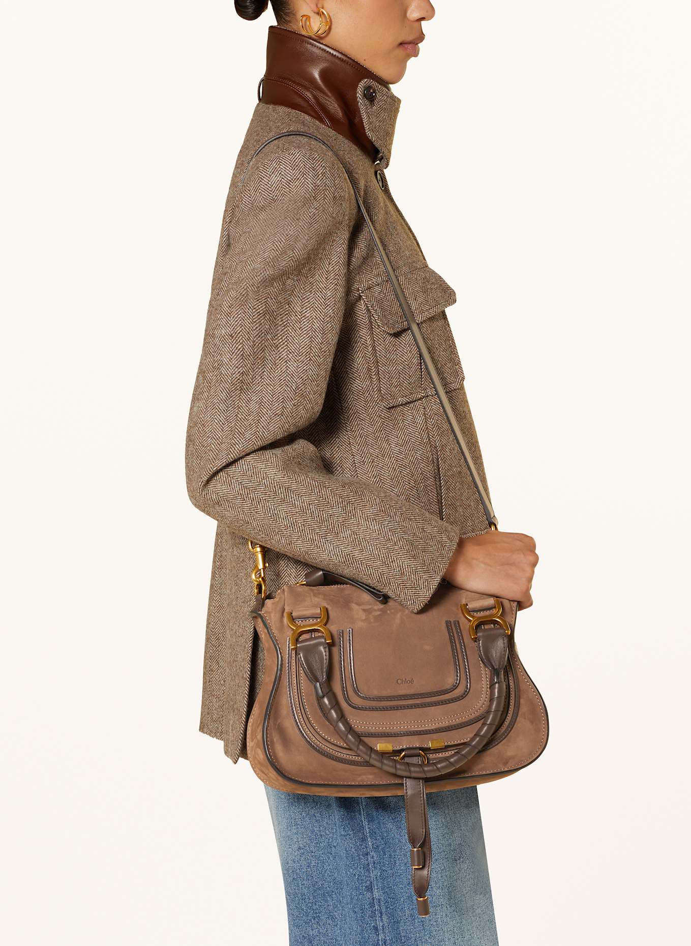 Chloe Handtasche MARCIE in flannel grey