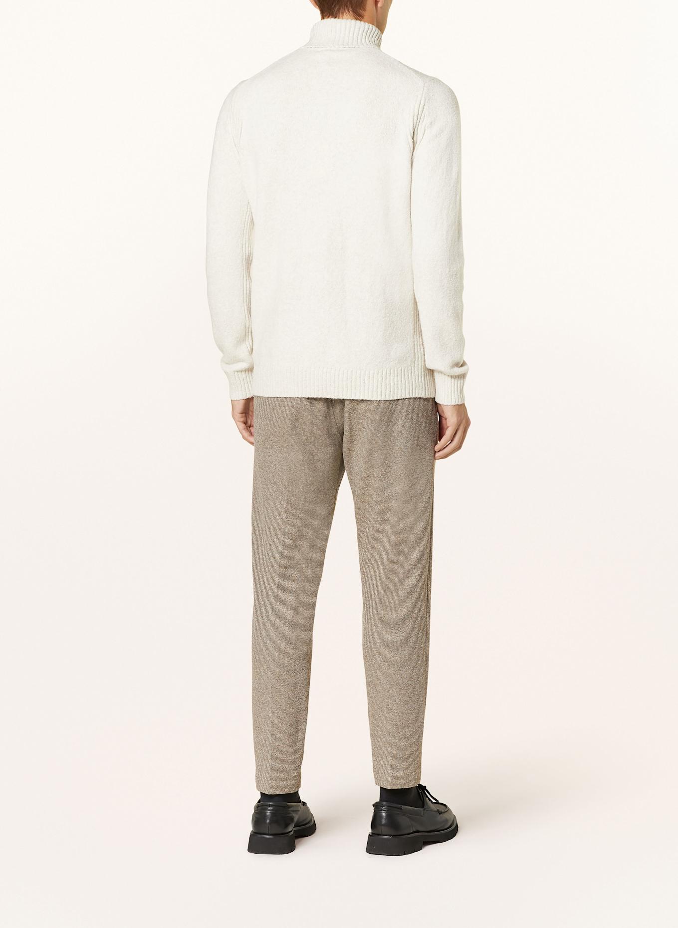 CINQUE Bouclé turtleneck Heavy sweater CIZINO, Color: BEIGE (Image 3)