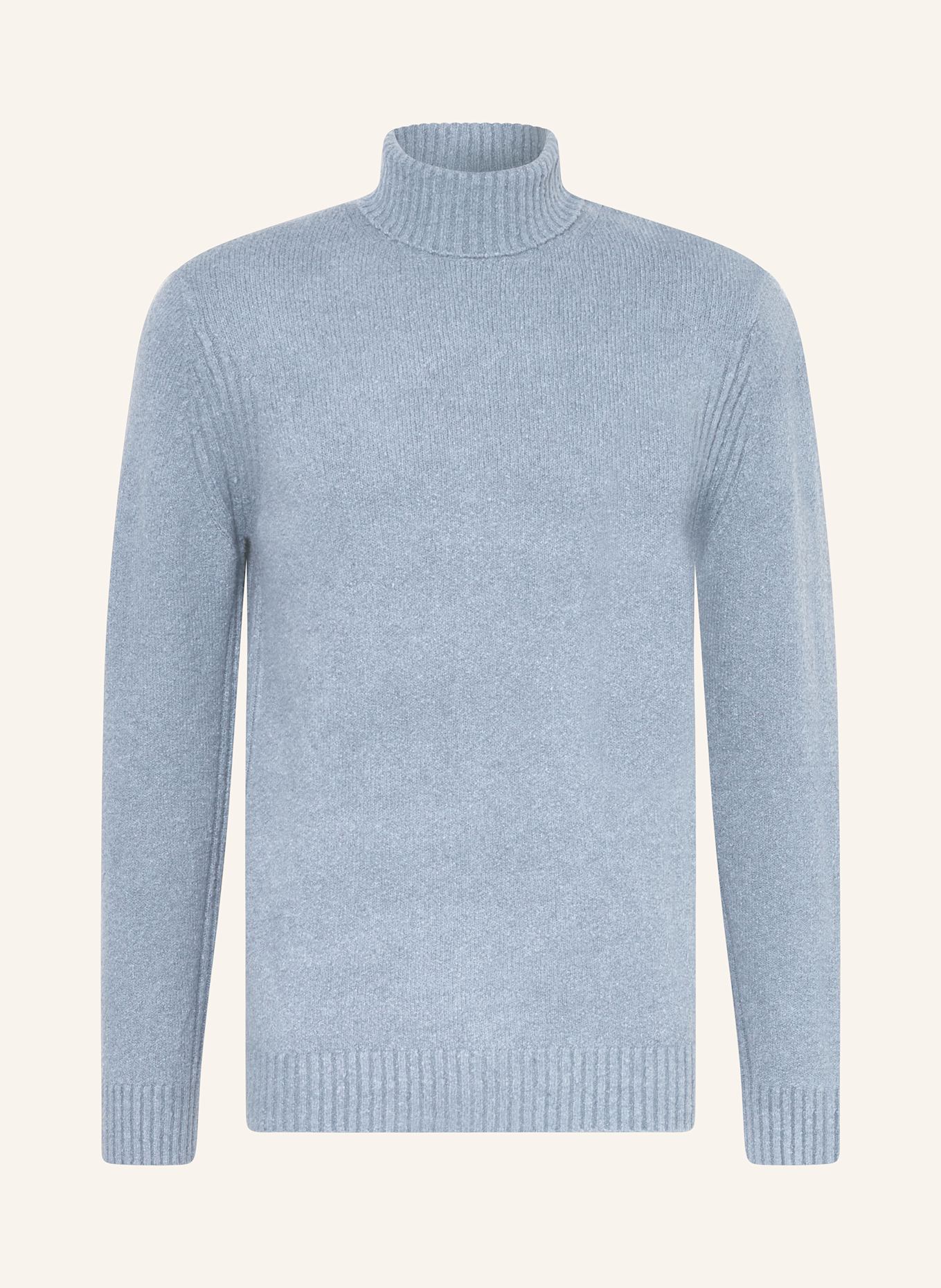 CINQUE Bouclé-Rollkragenpullover CIZINO: BLAU