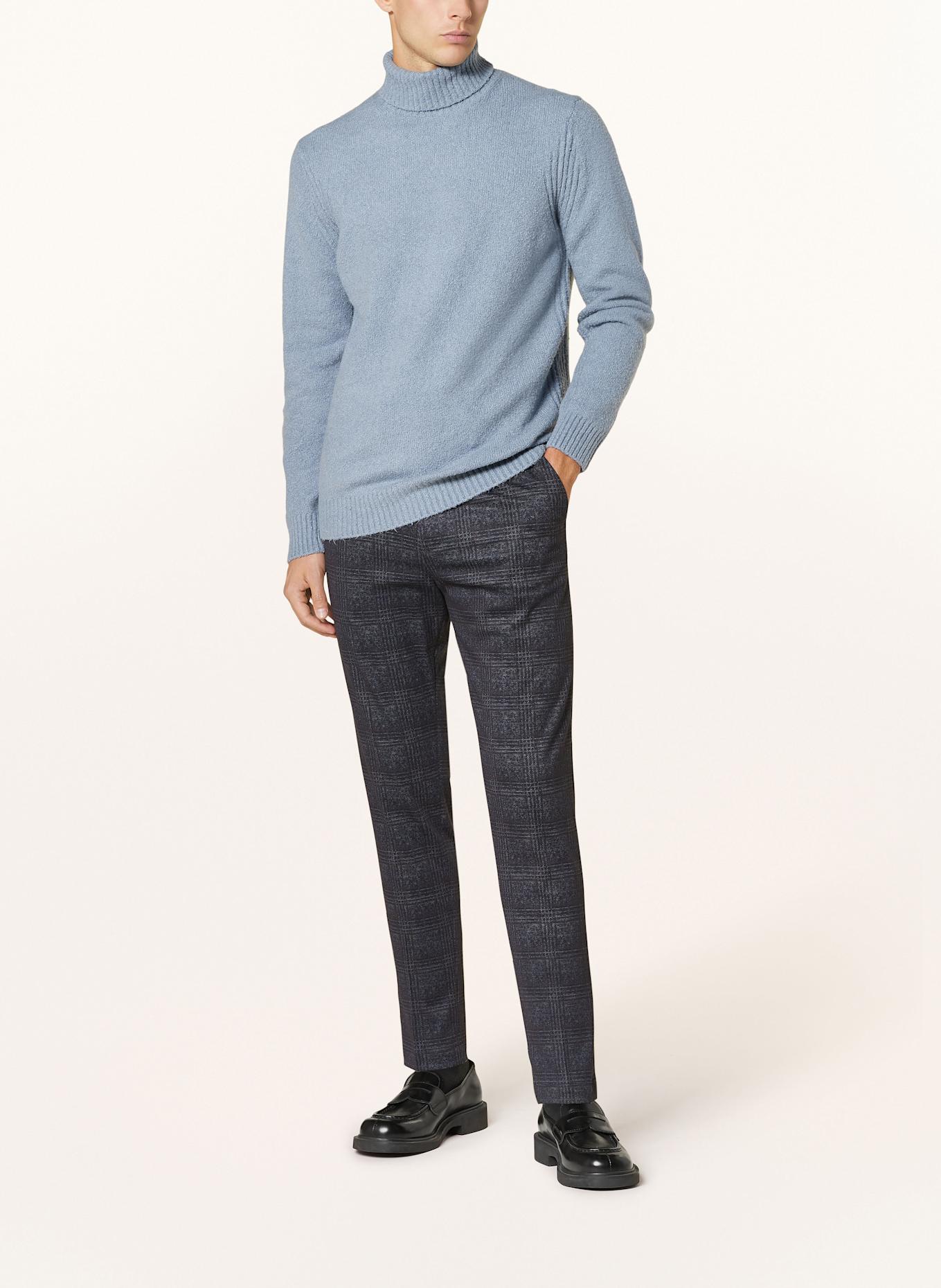 CINQUE Bouclé-Rollkragenpullover CIZINO: BLAU