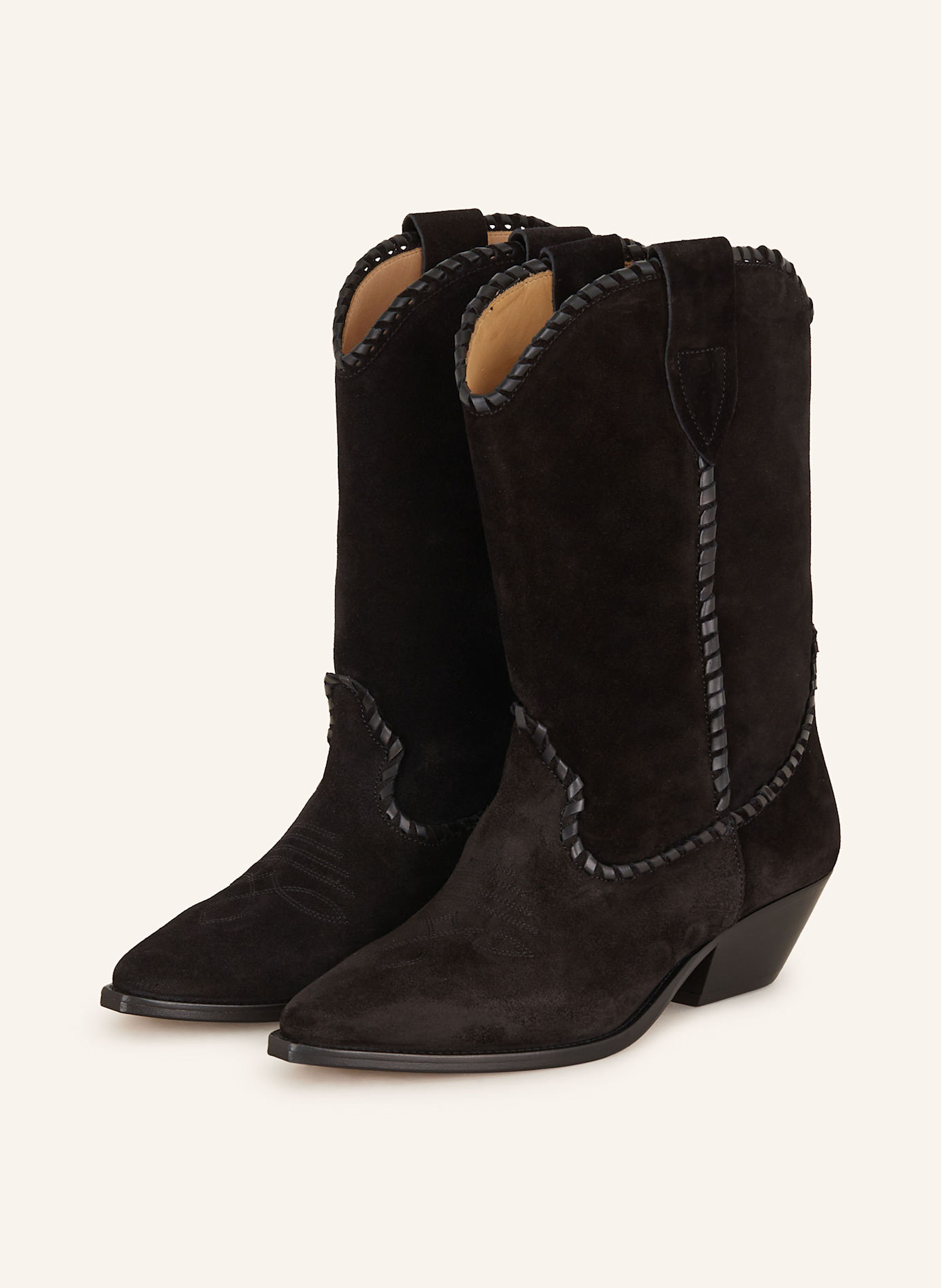 ISABEL MARANT Cowboy Boots DUERTO in black