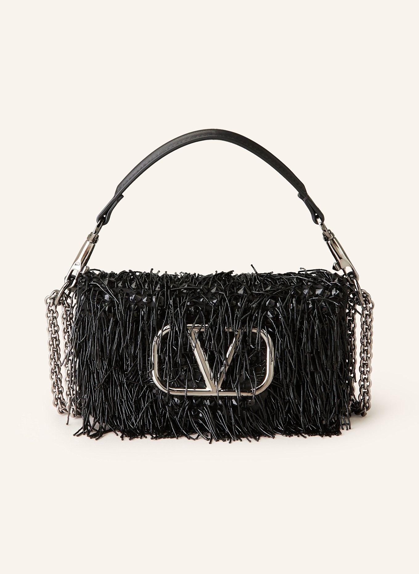 VALENTINO GARAVANI Umhängetasche LOCO SMALL: SCHWARZ