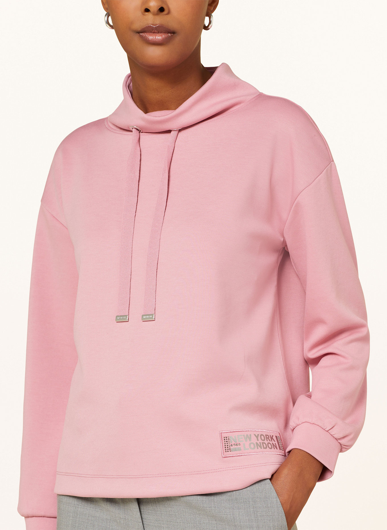 Sweatshirt with a rose outlet