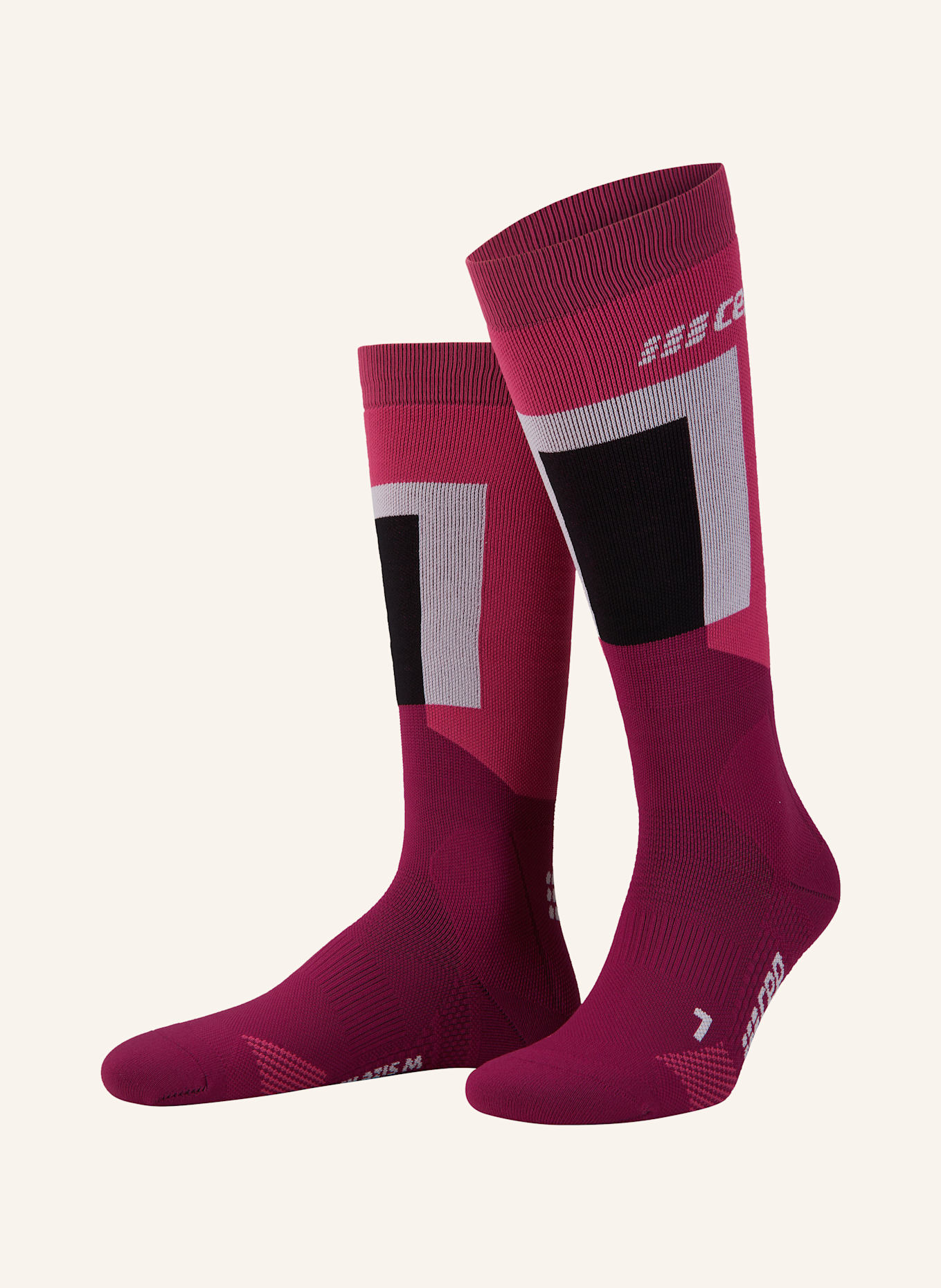 cep Ski socks THERMO COMPRESSION: 888 pink/purple