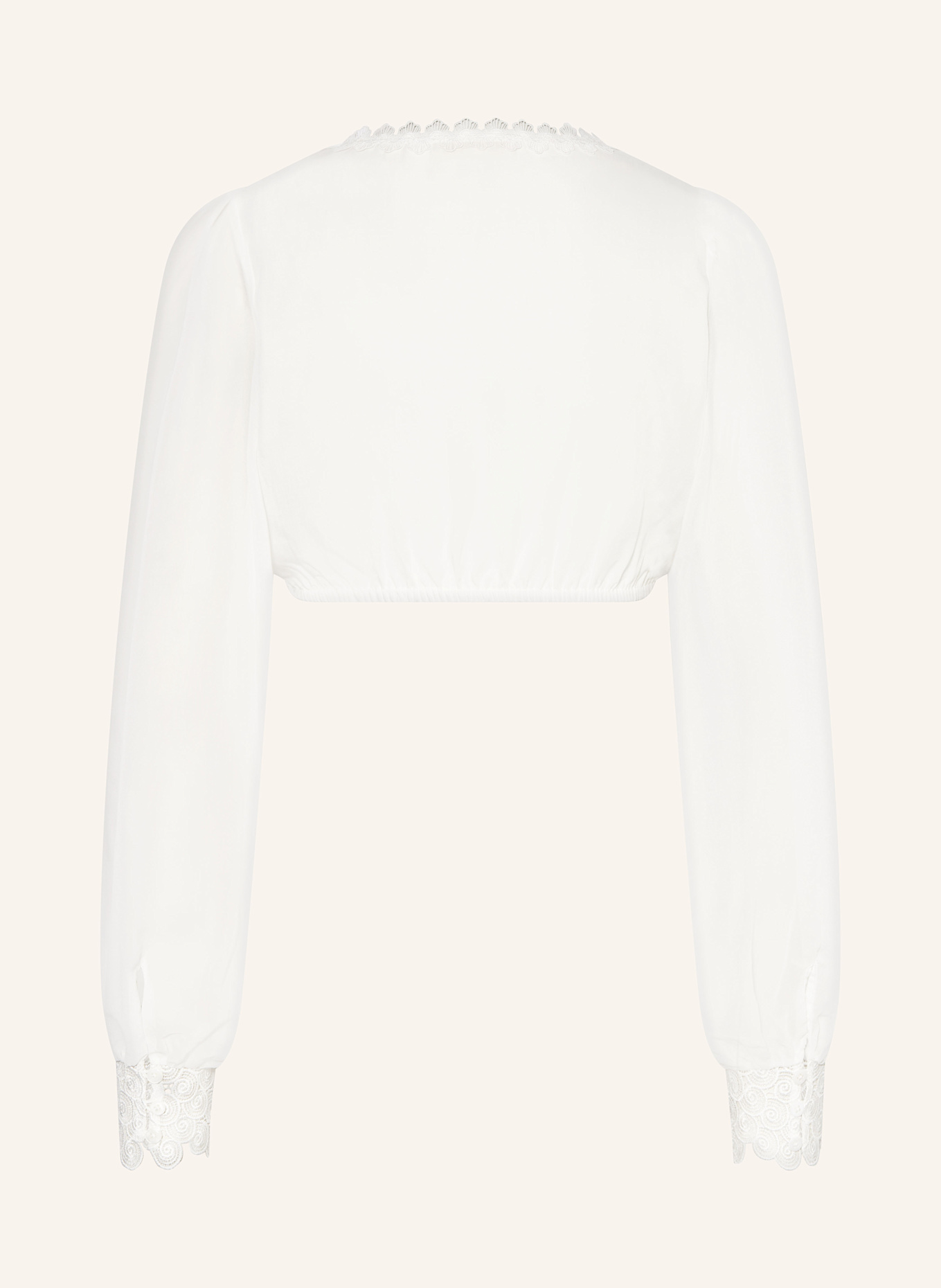 KRÜGER Dirndlbluse, Farbe: ECRU (Bild 2)