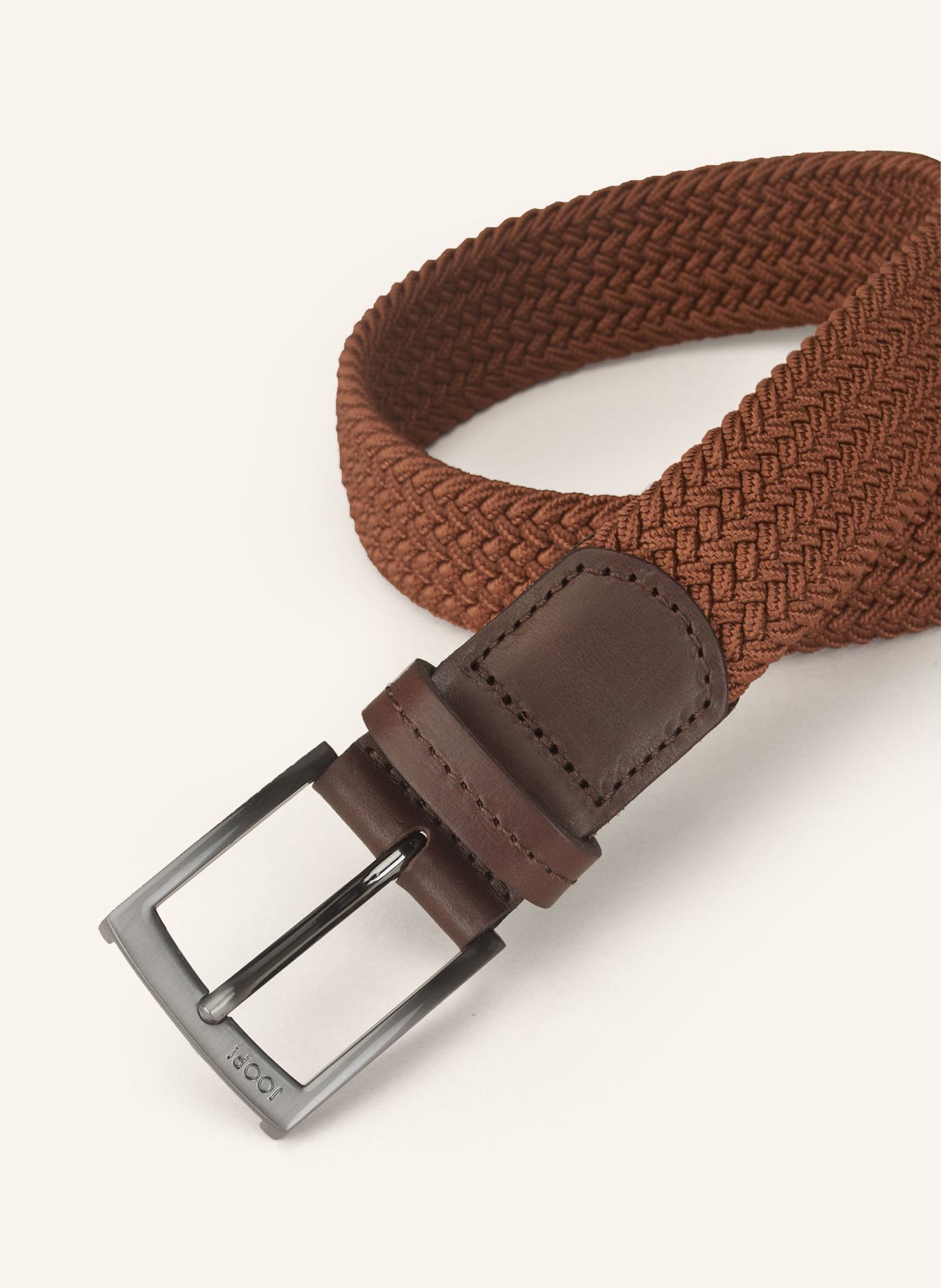 JOOP! Pasek pleciony: BRĄZOWY