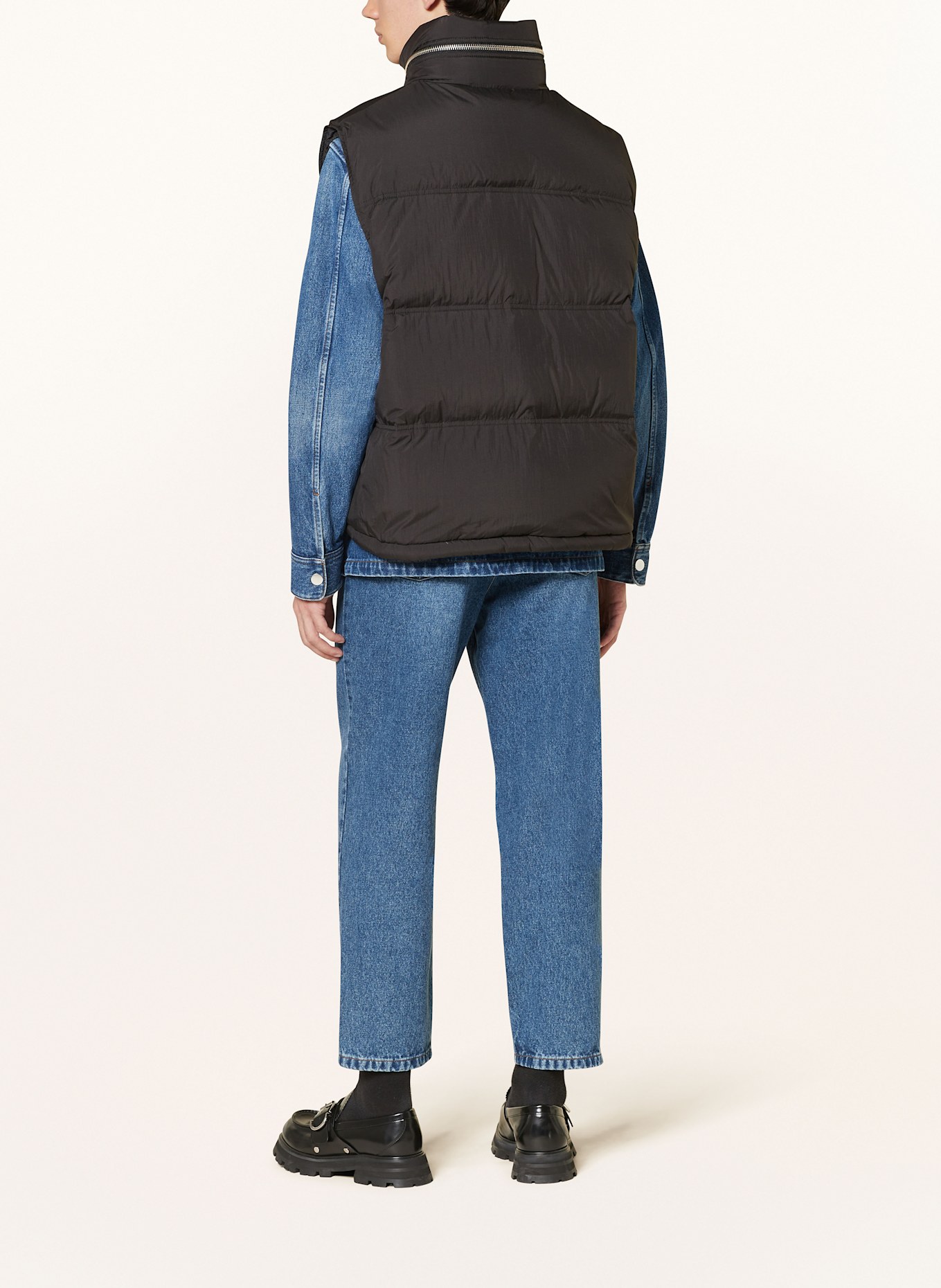 AMI PARIS Daunenweste: SCHWARZ