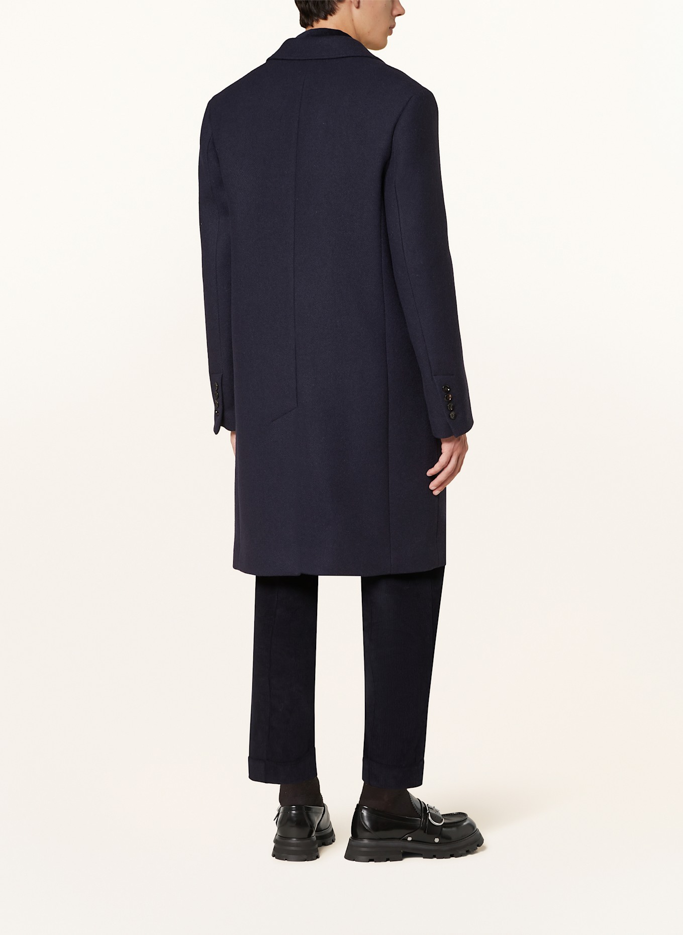 AMI PARIS Wollmantel: DUNKELBLAU