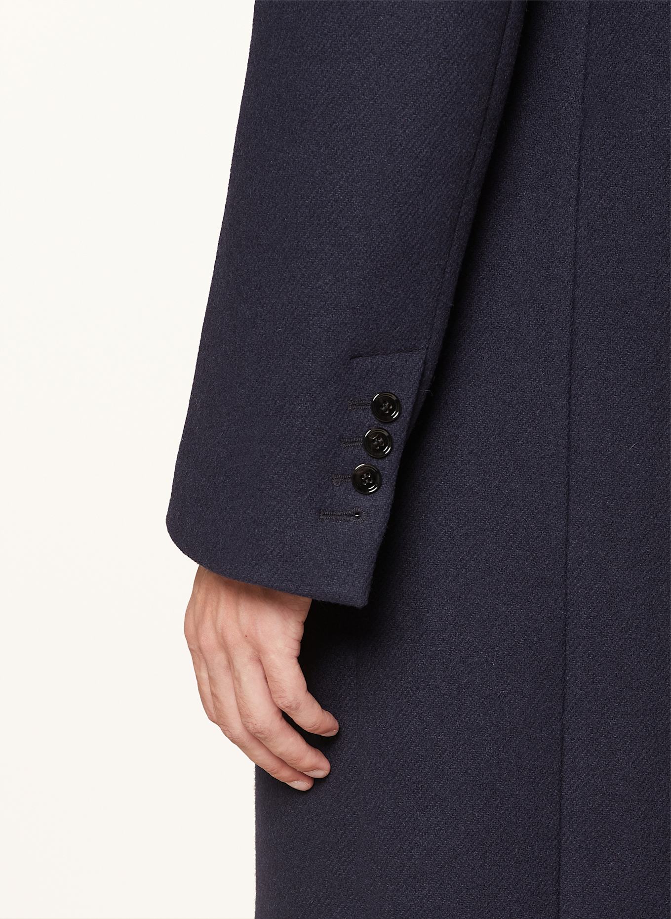 AMI PARIS Wollmantel: DUNKELBLAU