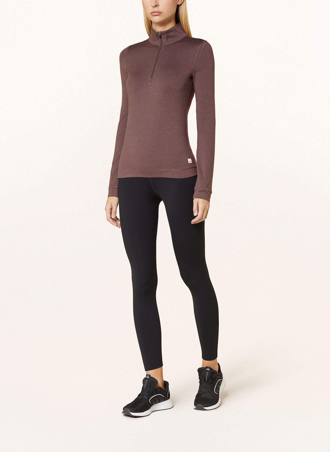 vuori Funktionsshirt HALO ESSENTIAL: DUNKELROT