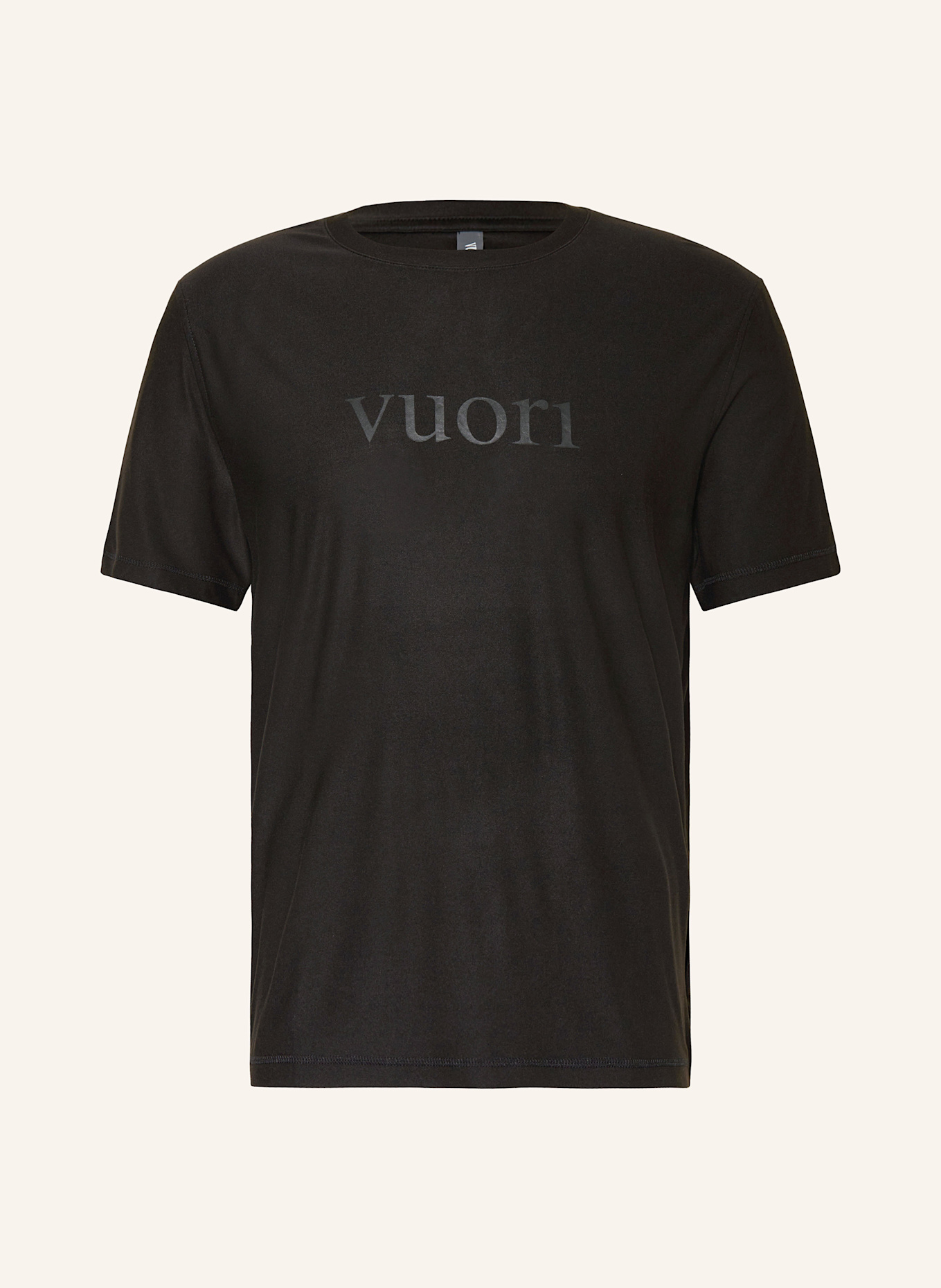 vuori T-shirt STRATO TECH, Color: BLACK (Image 1)