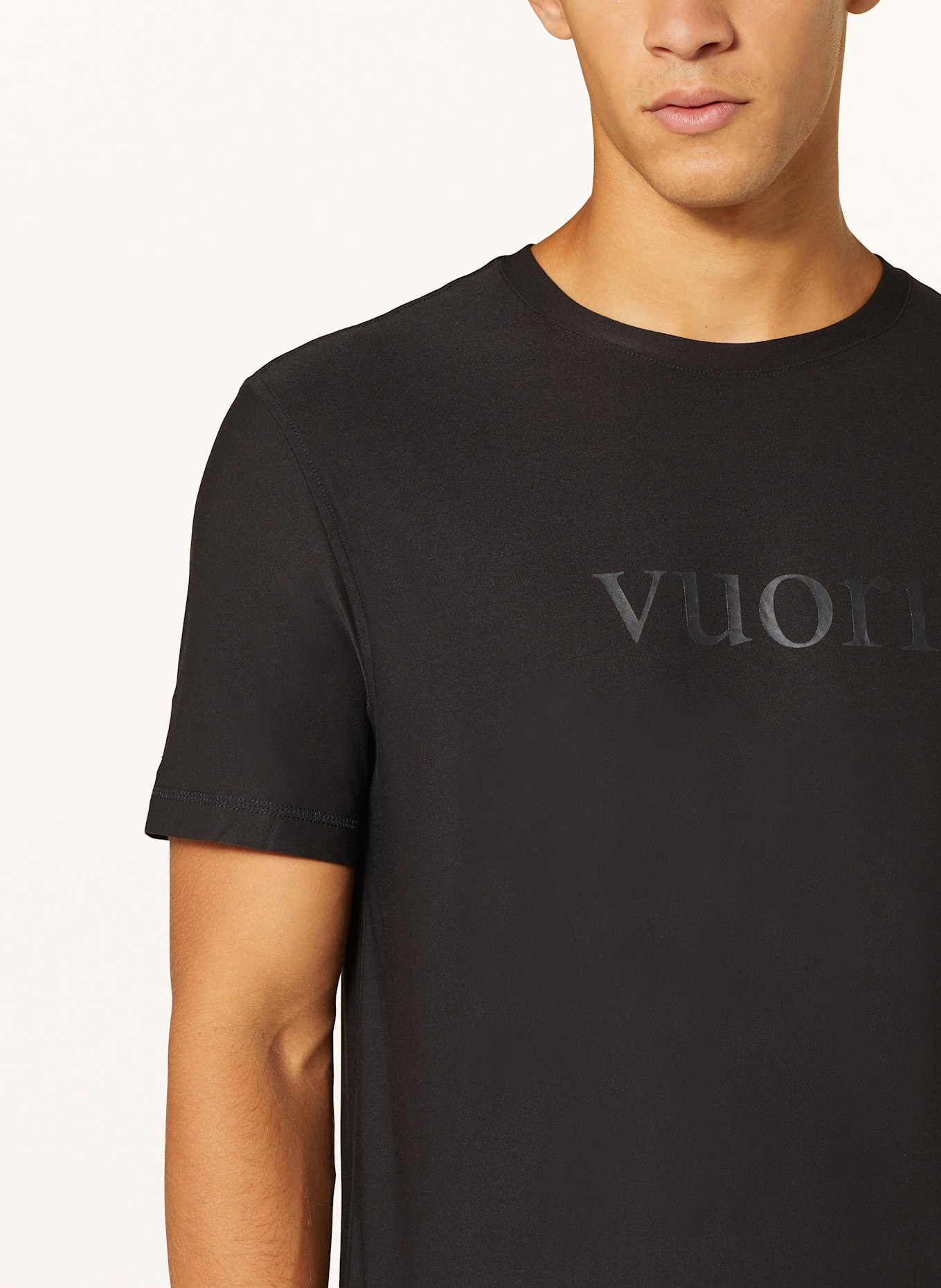 vuori T-shirt STRATO TECH, Color: BLACK (Image 4)