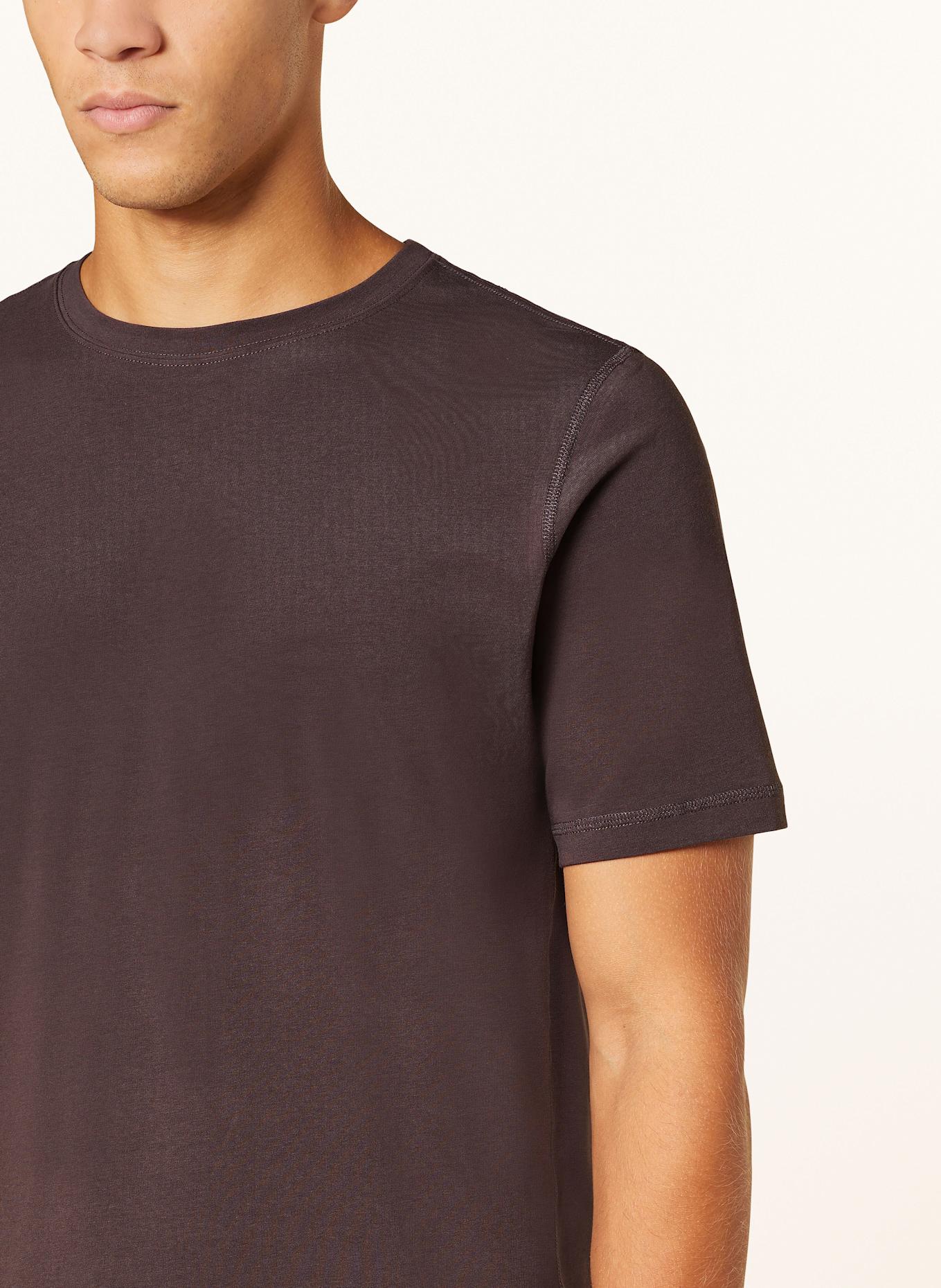 vuori T-shirt TUVALU, Color: DARK BROWN (Image 4)