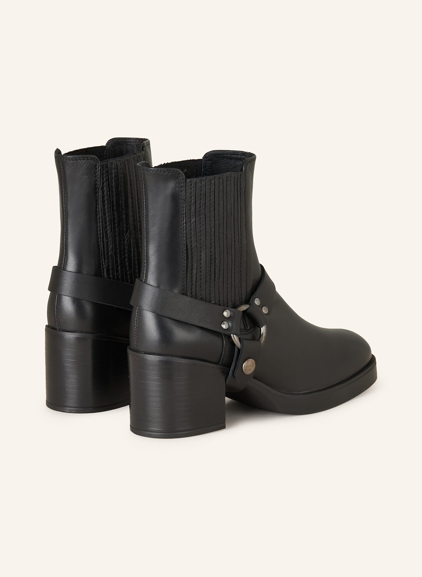 UNISA JELANI ankle boots: BLACK