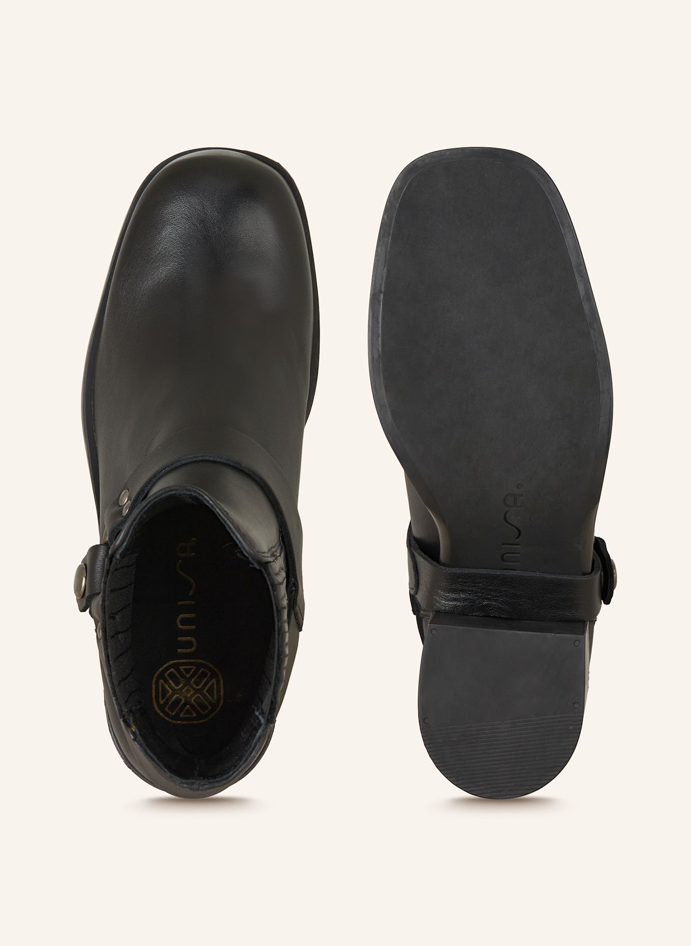 UNISA JELANI ankle boots: BLACK