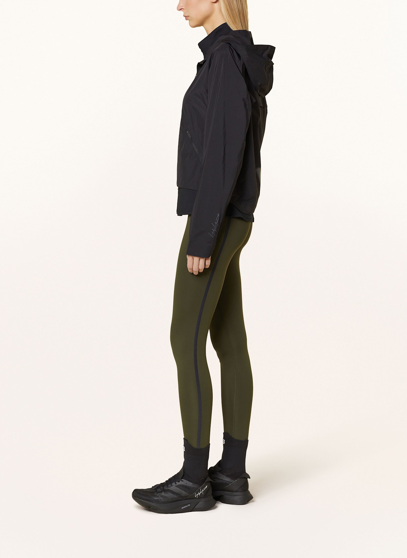 Y-3 Running jacket, Color: BLACK (Image 4)