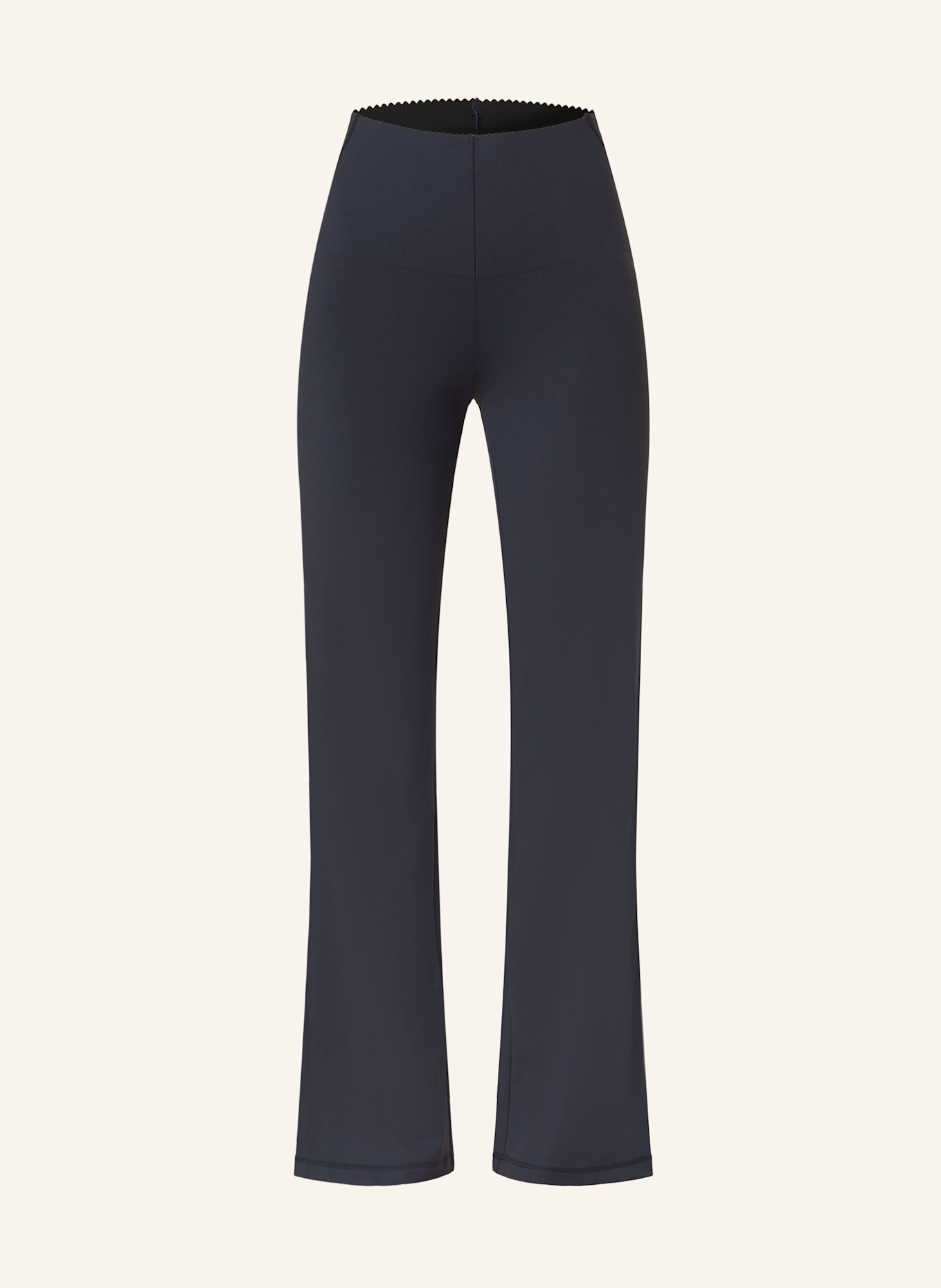 MANDALA FLARED WORKOUT training pants, Color: DARK BLUE (Image 1)