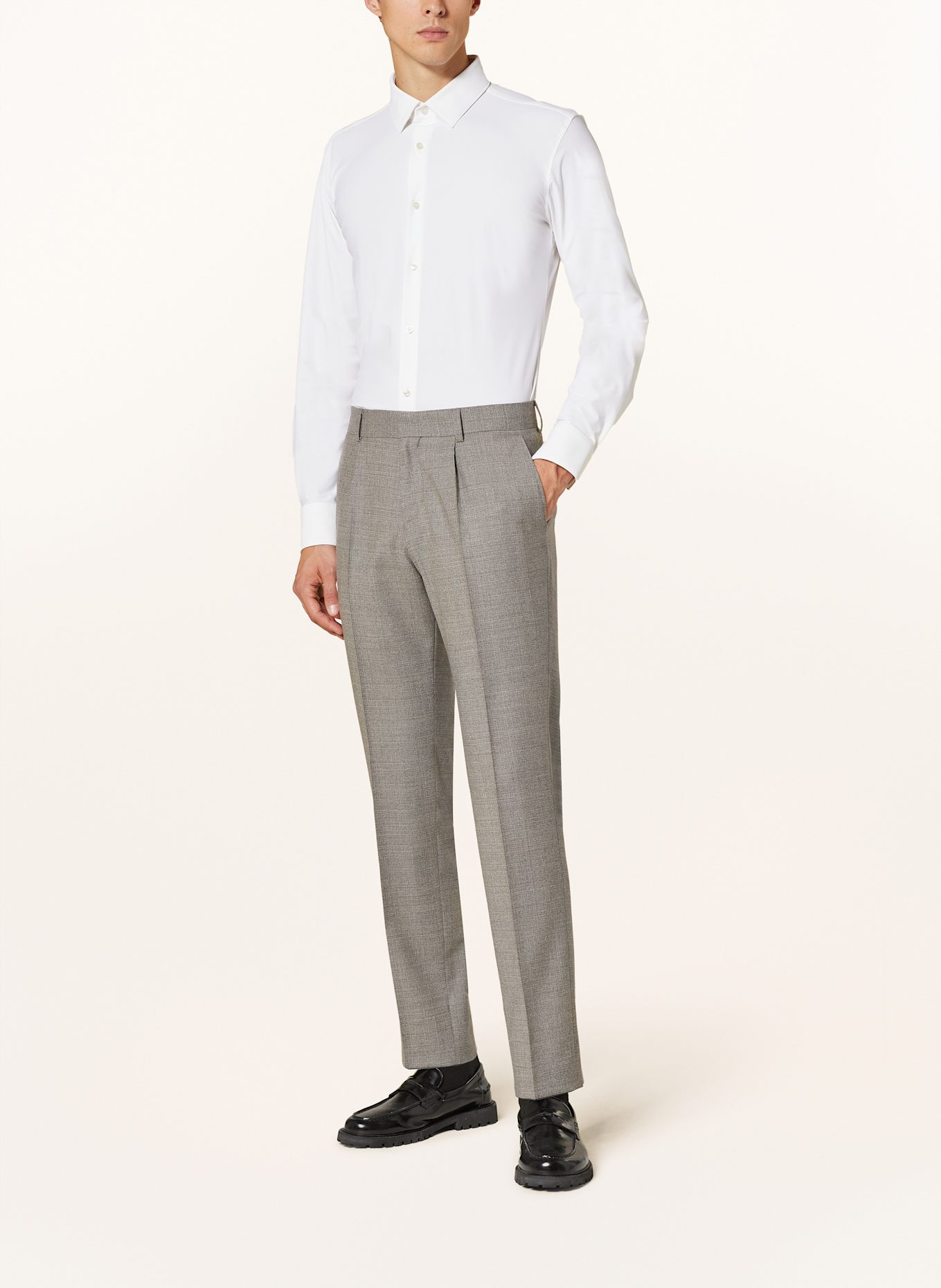 BOSS Costume HUGE Slim Fit: BEIGE